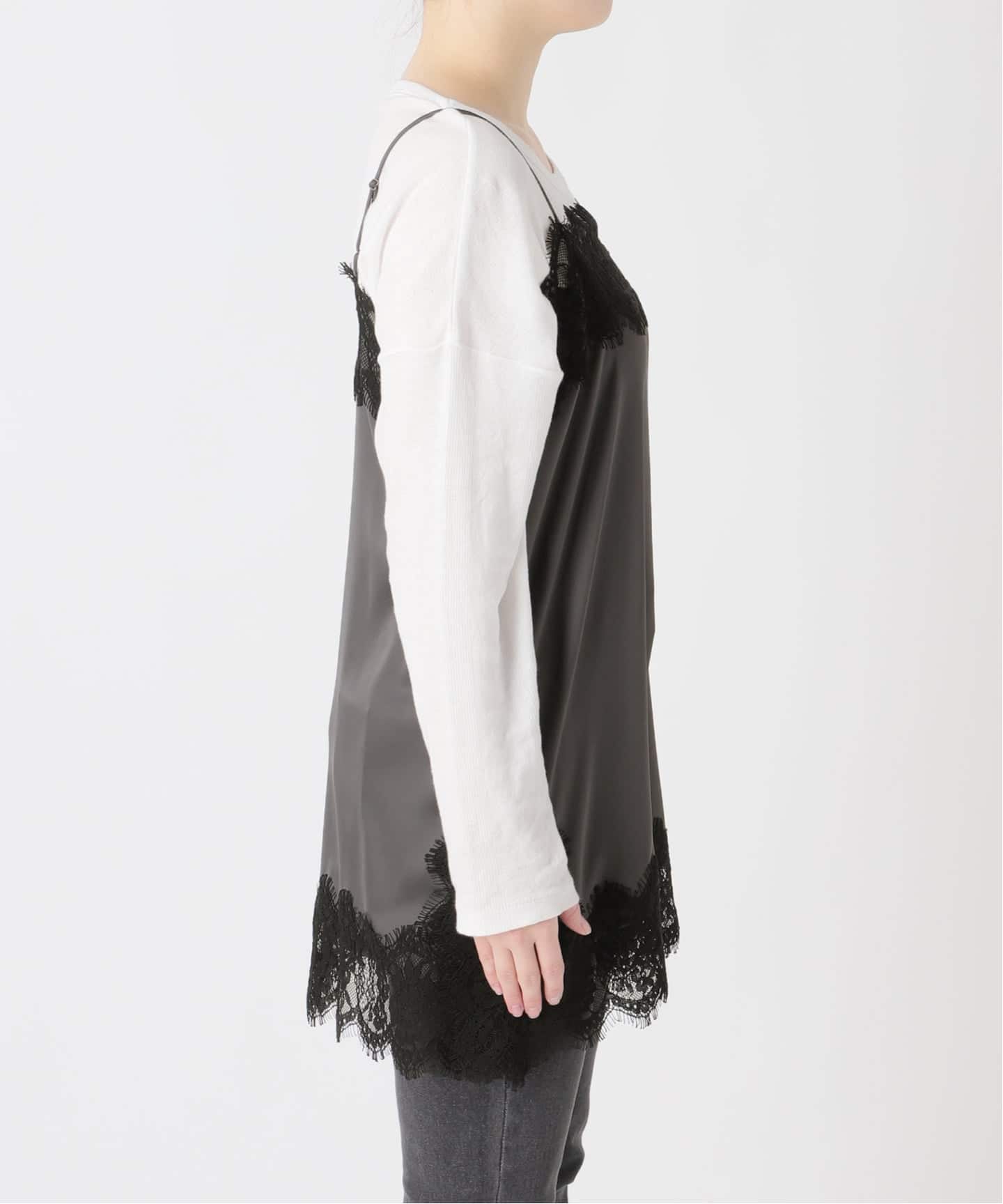 JOURNAL STANDARD relume レースキャミソール 追加予約》サテンレースキャミソール（キャミソール）｜JOURNAL