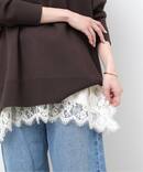 《追加予約》サテンレースキャミソール