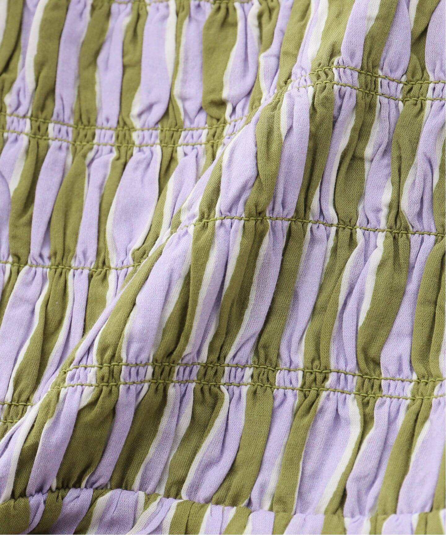 Sara mallika (サラマリカ) CTN STRIPE JQD FRILL TOP パープル FREE 楽天市場】【Sara Mallika】 C.JQD FRILL LAYERED TOP サラマリカ