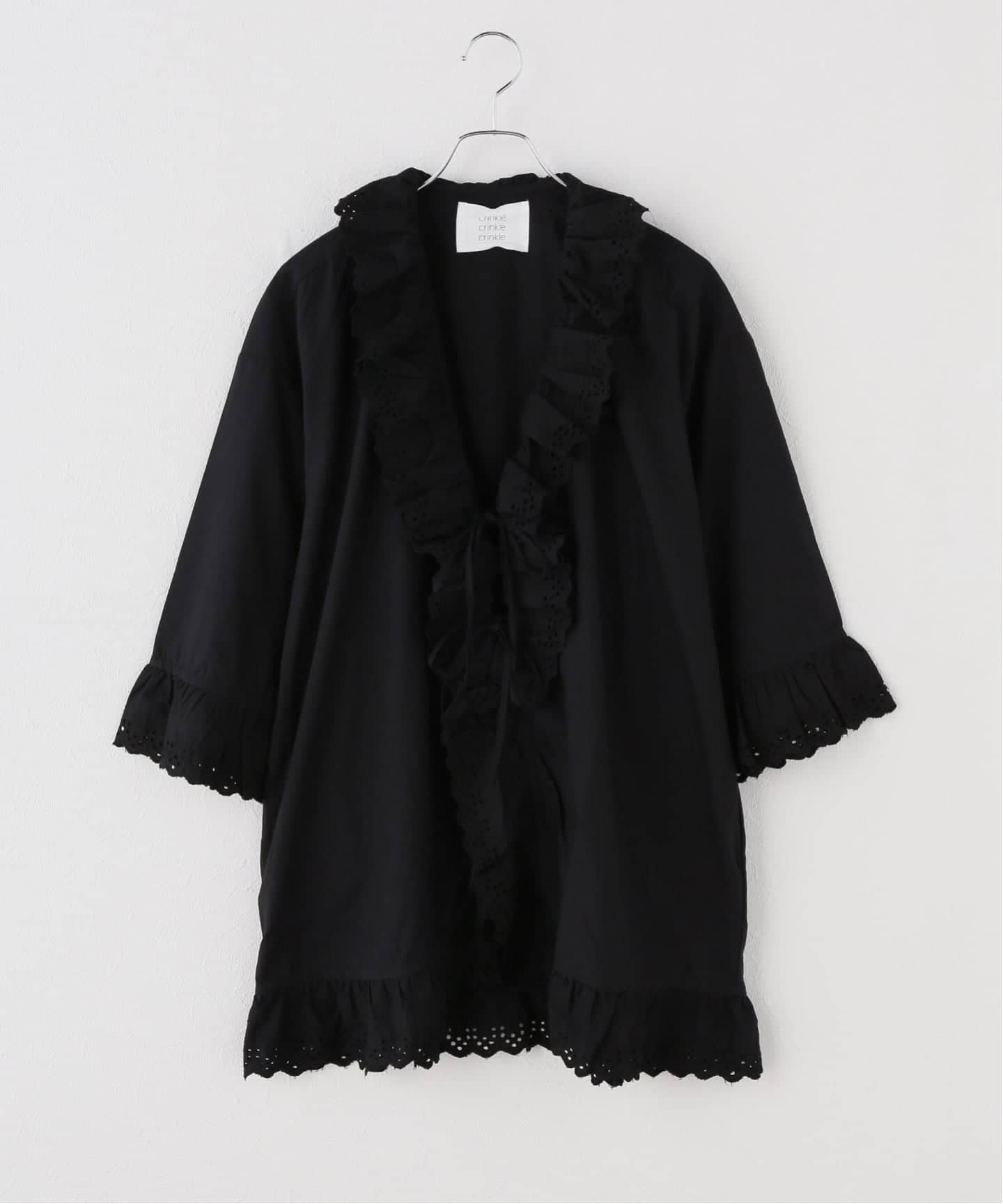 crinkle crinkle crinkle】 frill gawn blouse（シャツ／ブラウス