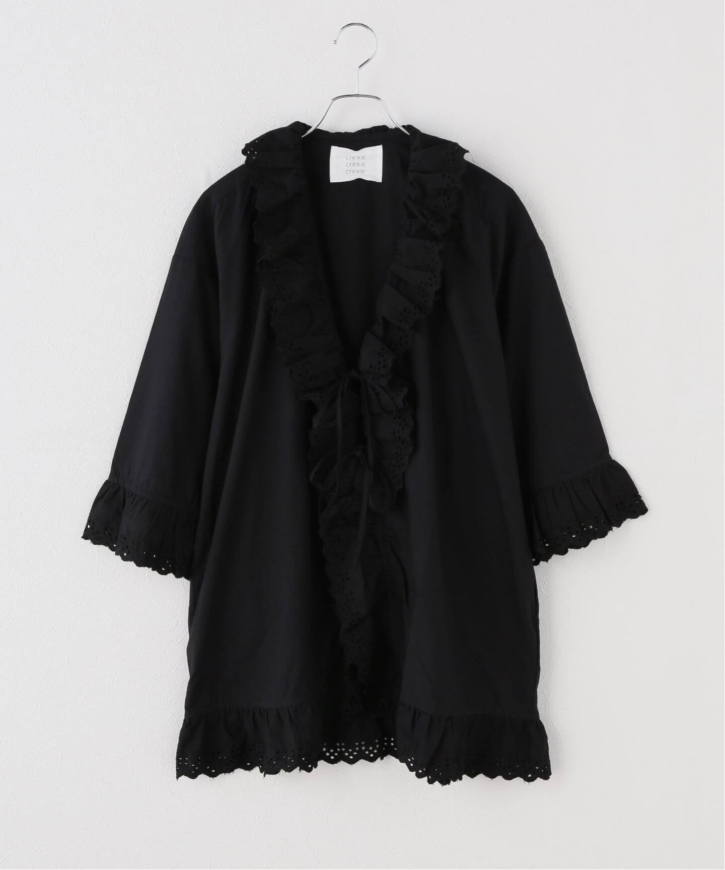 crinkle crinkle crinkle】 frill gawn blouse（シャツ／ブラウス 