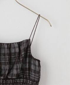 TODAYFUL/トゥデイフル】 Check Jacquard Camisole（シャツ／ブラウス 