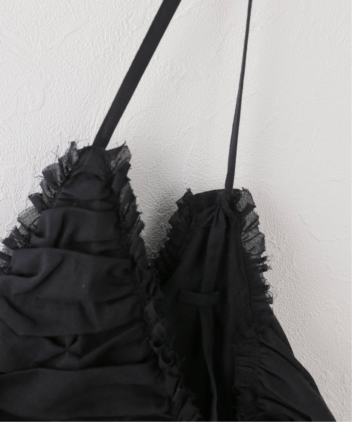 crinkle crinkle crinkle】 frill gather volume camisole（シャツ