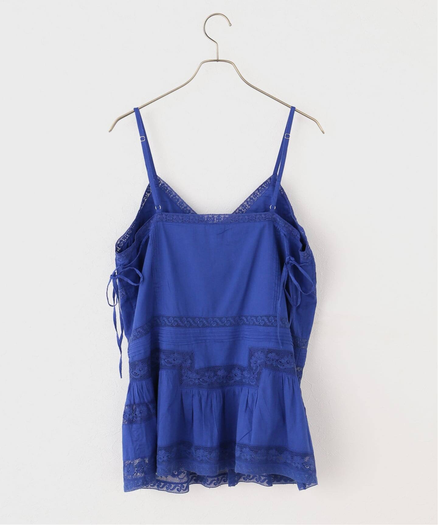 crinkle crinkle crinkle】 hand tuck lace camisole（シャツ