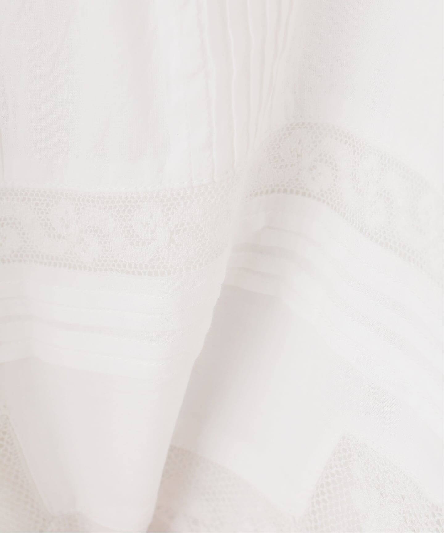 crinkle crinkle crinkle】 hand tuck lace camisole（シャツ