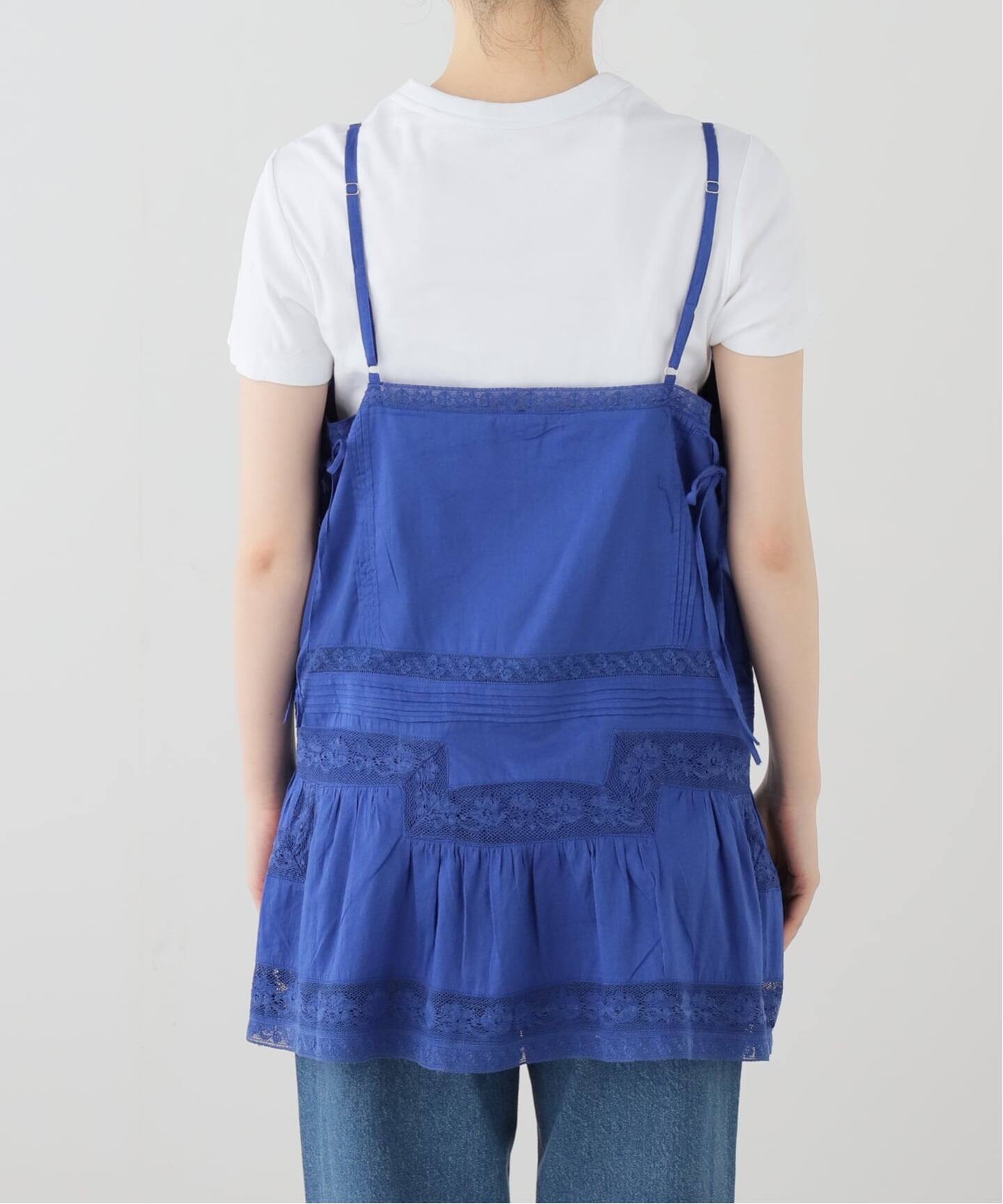 crinkle crinkle crinkle】 hand tuck lace camisole（シャツ
