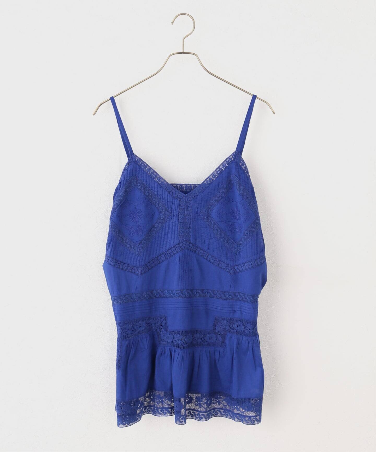 crinkle crinkle crinkle】 hand tuck lace camisole（シャツ