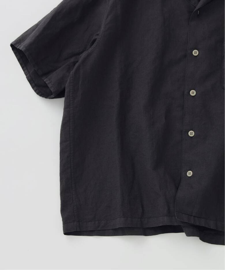 European Flax / ヨーロピアンフラックス ガーメントダイ リネン 半袖 