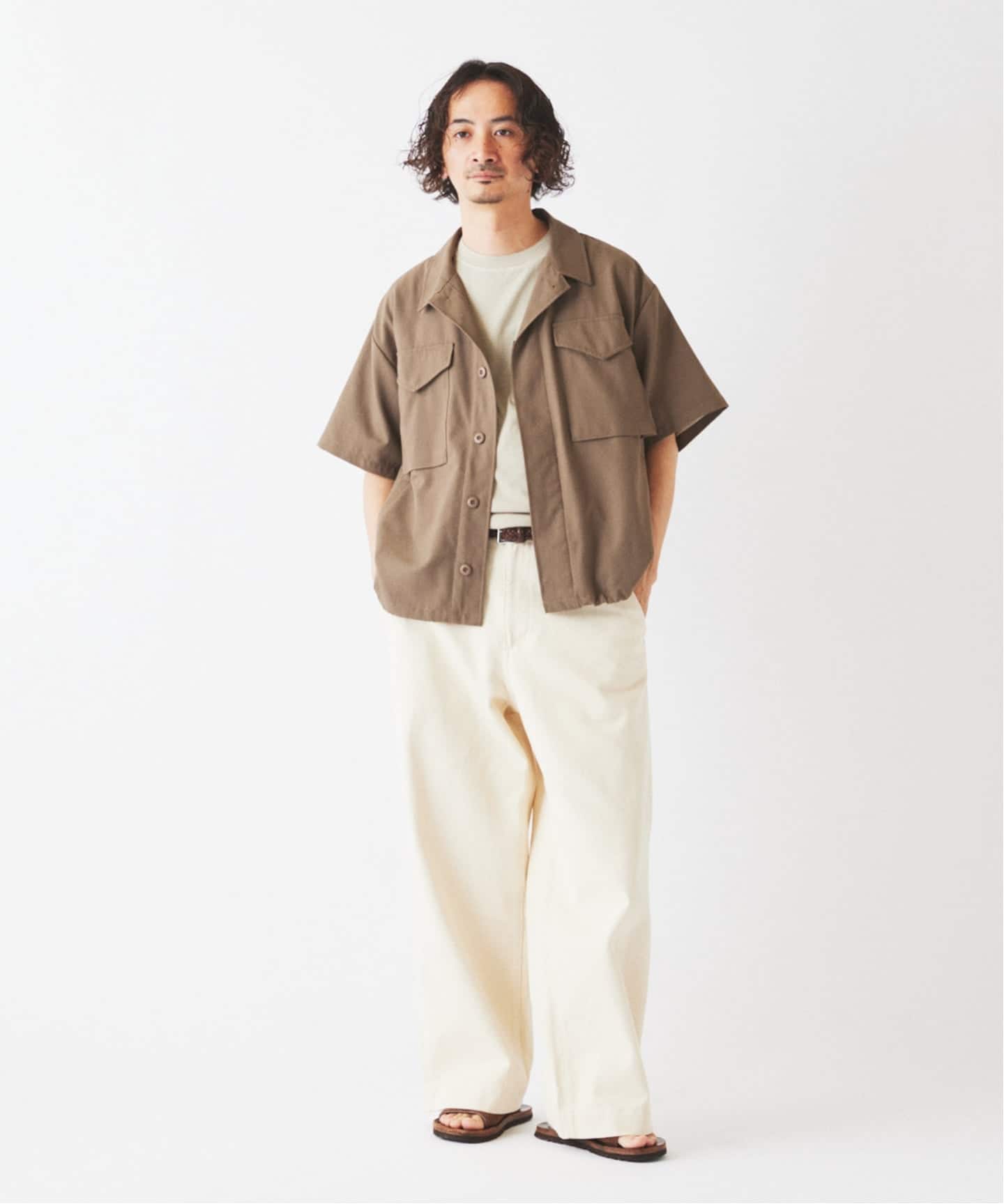 パナマ ファティーグ 半袖シャツ（シャツ／ブラウス）｜JOURNAL