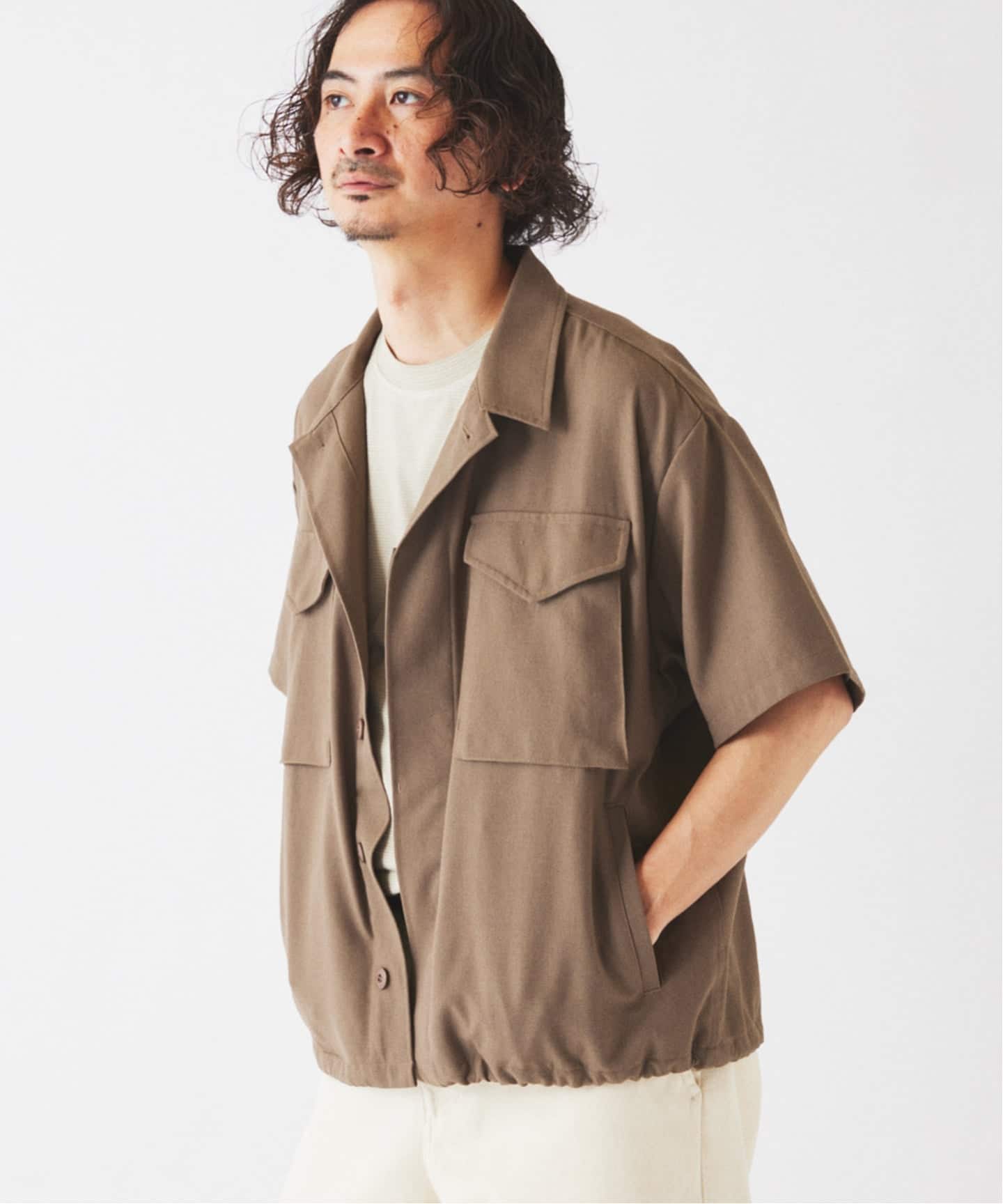 パナマ ファティーグ 半袖シャツ（シャツ／ブラウス）｜JOURNAL