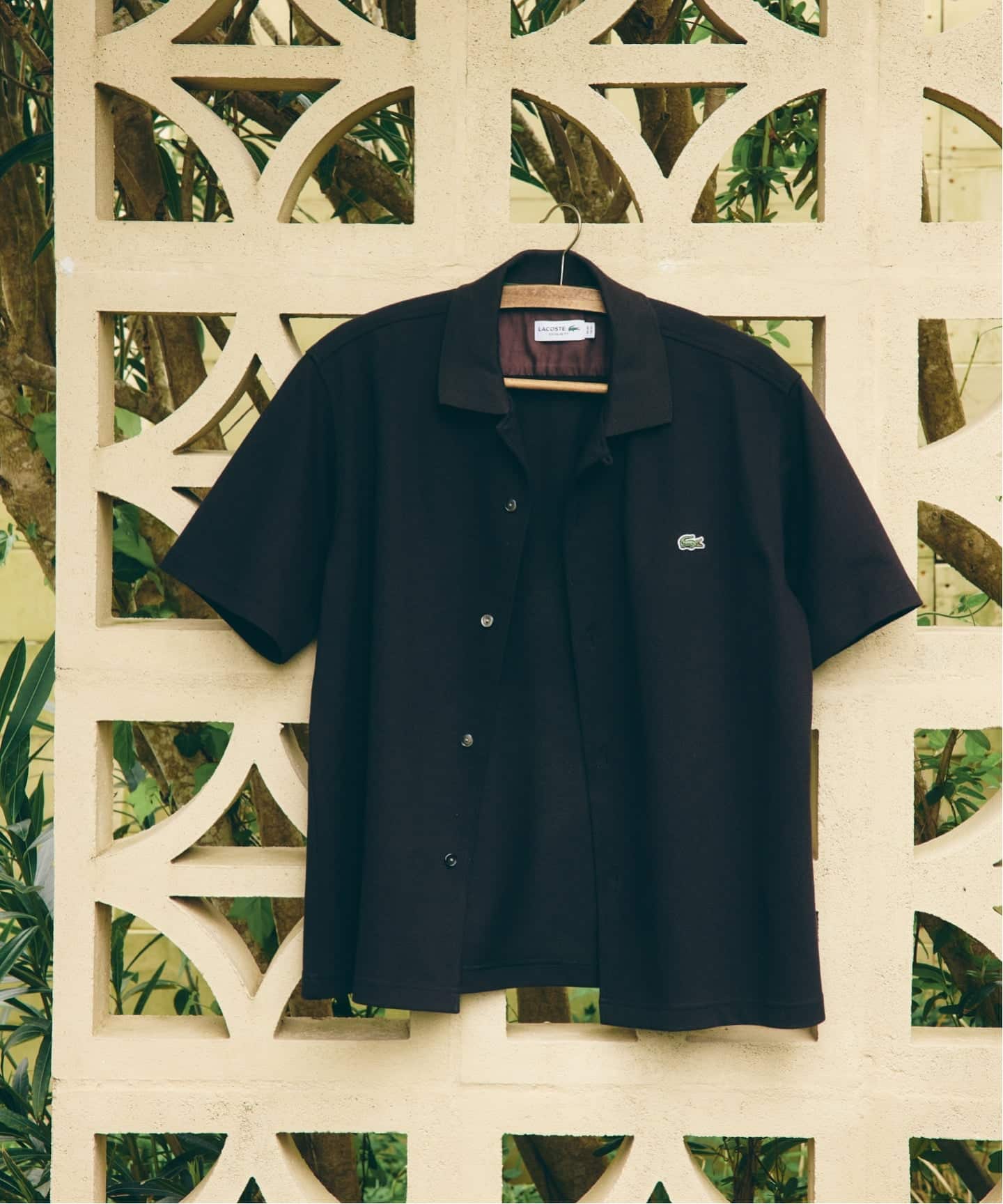 LACOSTE / ラコステ 別注 ピケ 半袖シャツ（シャツ／ブラウス