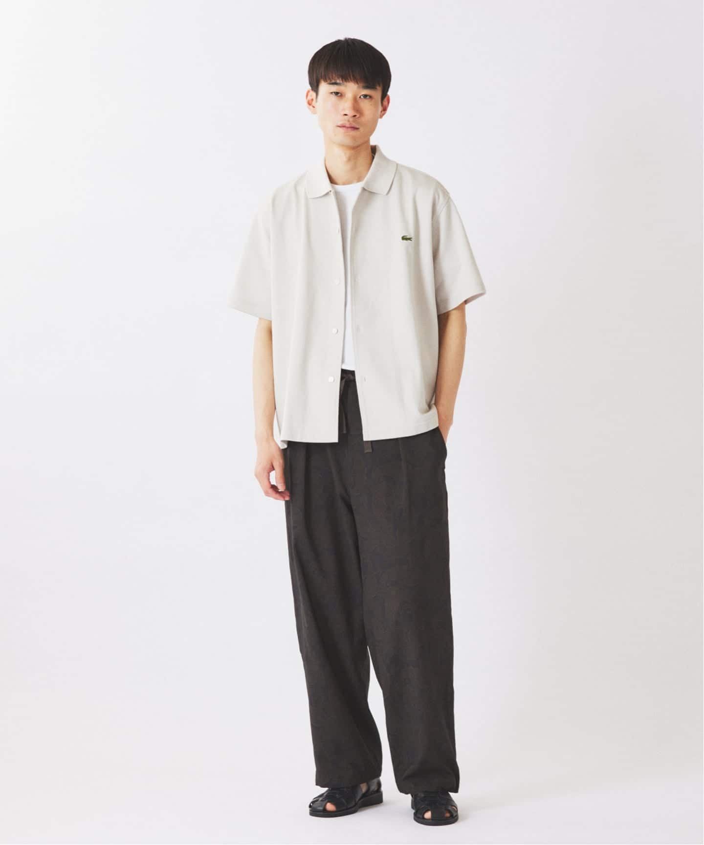 LACOSTE / ラコステ 別注 ピケ 半袖シャツ（シャツ／ブラウス