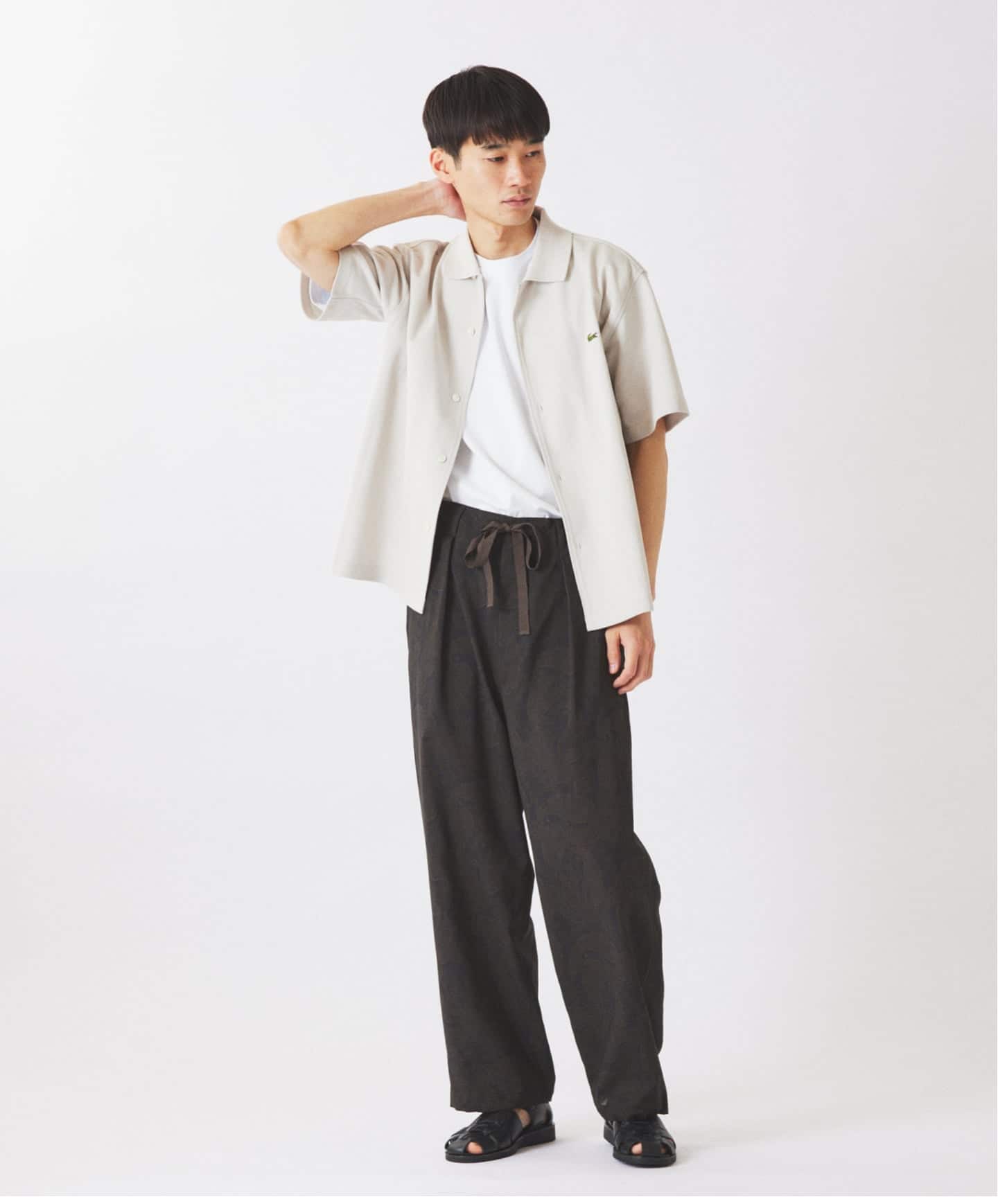 LACOSTE / ラコステ 別注 ピケ 半袖シャツ（シャツ／ブラウス