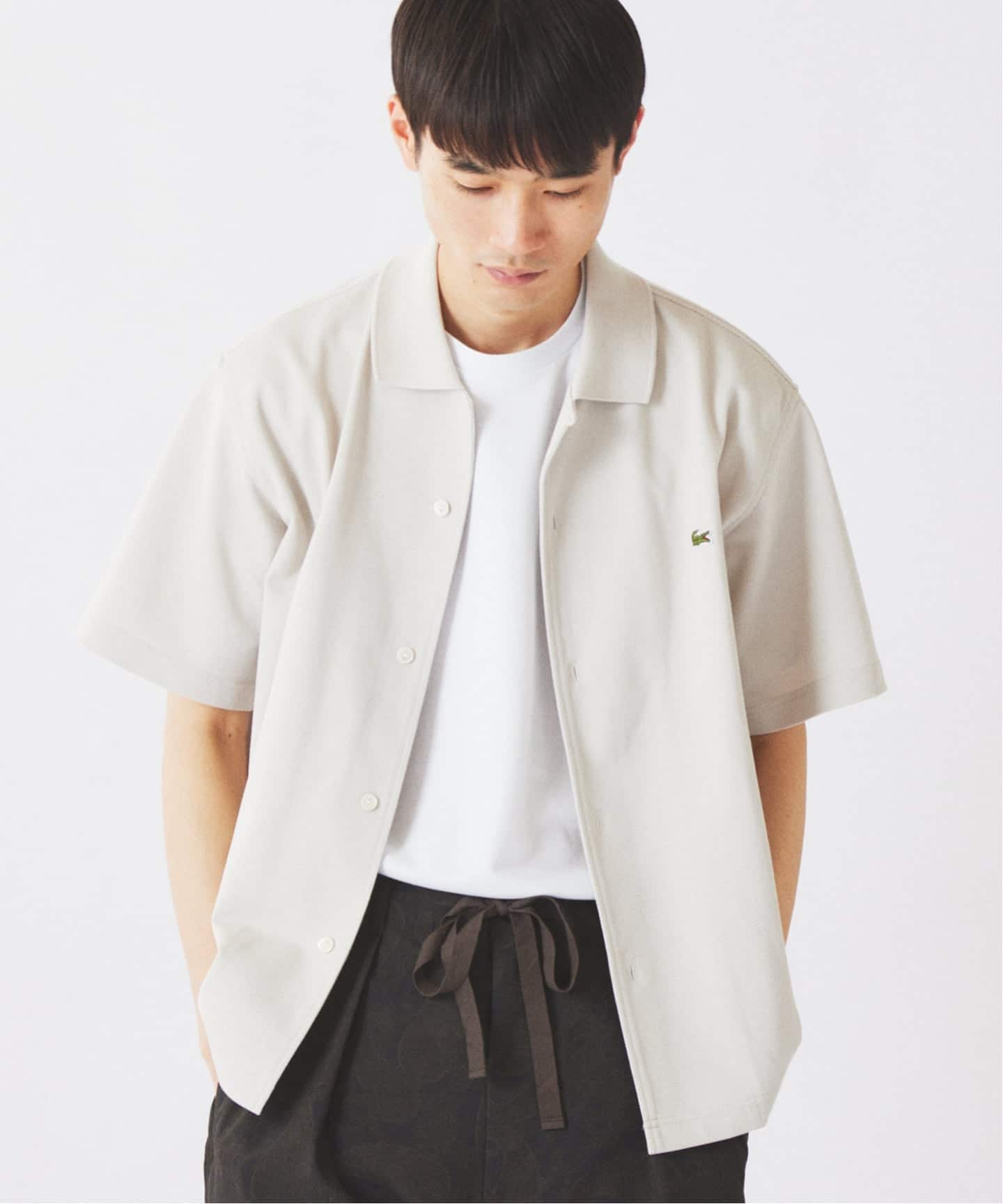LACOSTE / ラコステ 別注 ピケ 半袖シャツ（シャツ／ブラウス