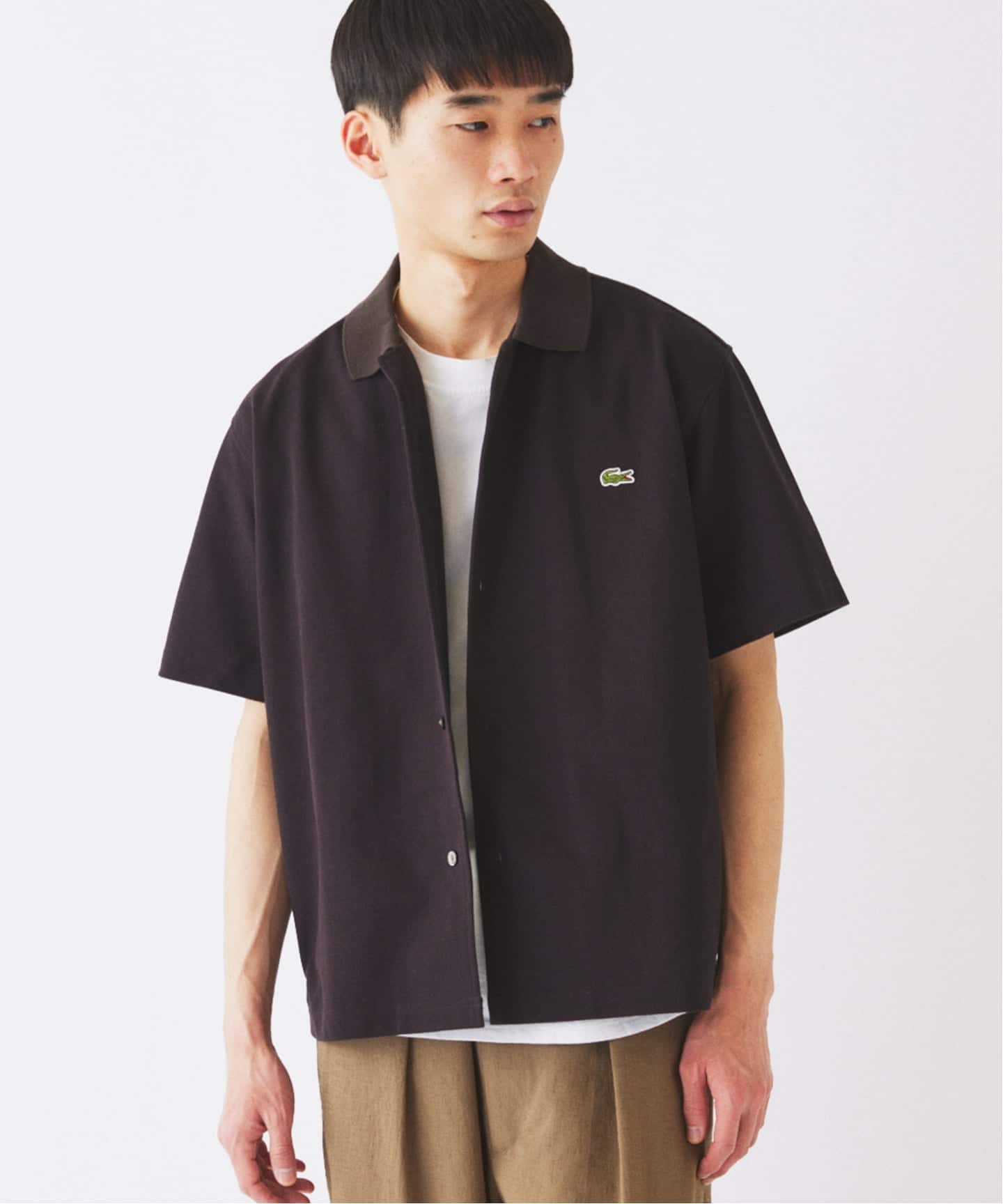 LACOSTE / ラコステ 別注 ピケ 半袖シャツ（シャツ／ブラウス