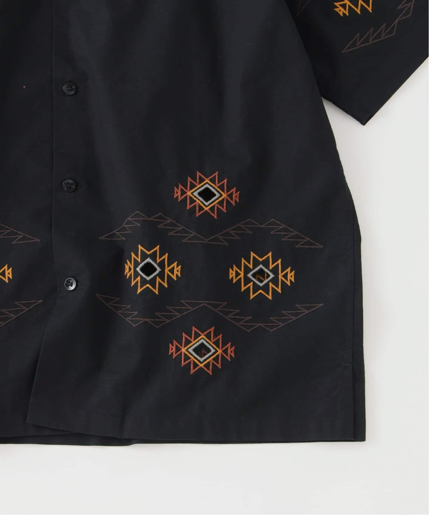 PENDLETON / ペンドルトン 別注 ”カットワーク” 刺繍 オープンカラー