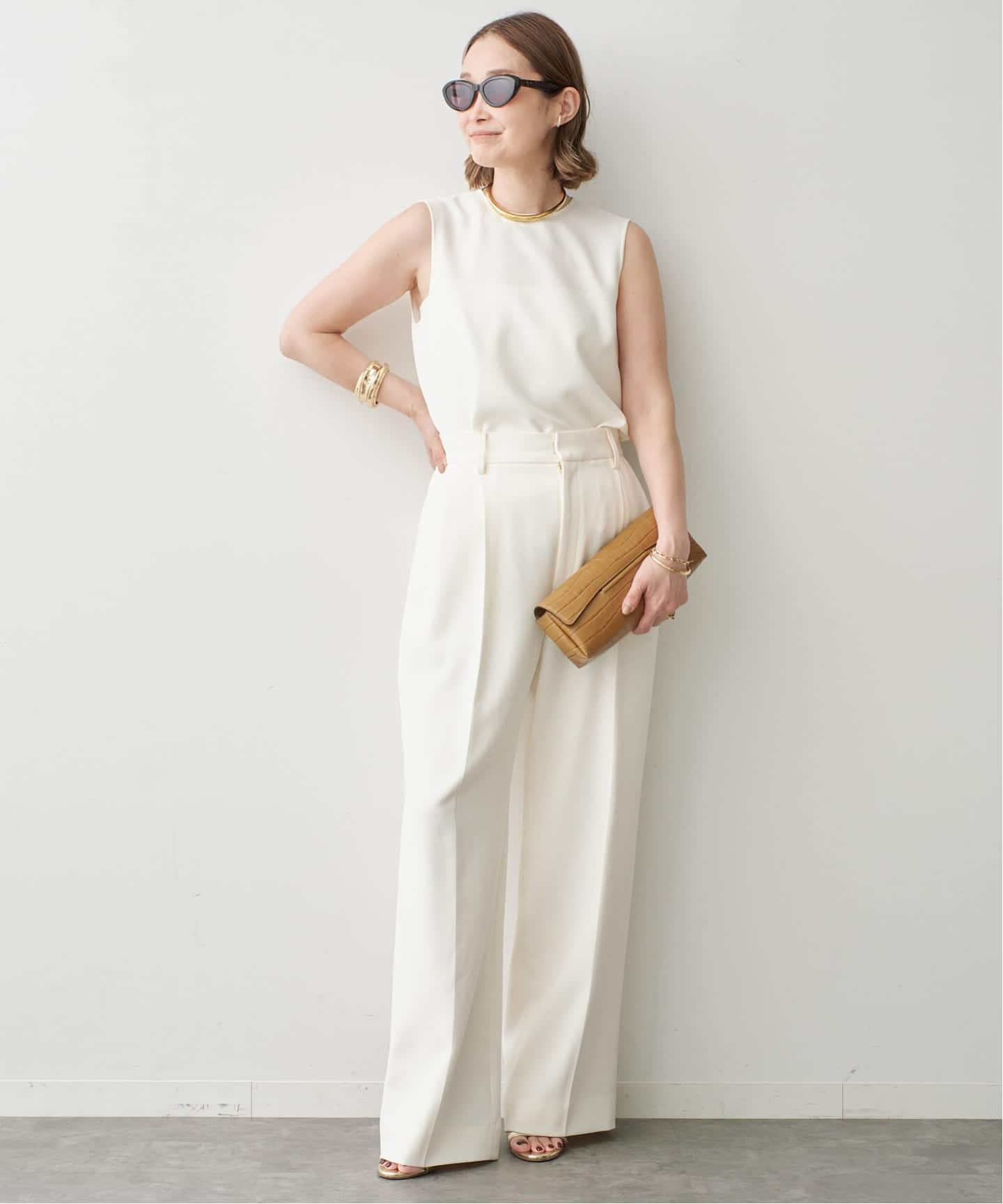 トップス 【Deuxieme Classe】26春夏トリアセジョーゼットブラウス