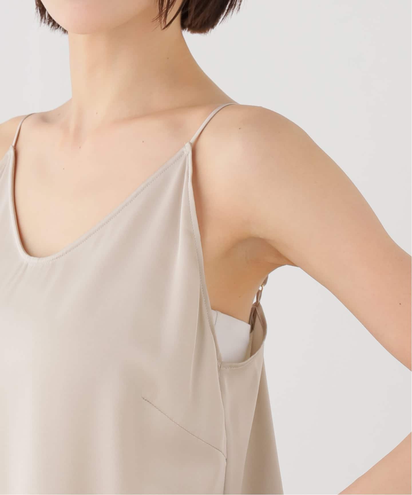Deuxieme Classeシルクキャミソール SILK SATIN キャミソール（キャミソール）｜Deuxieme Classe
