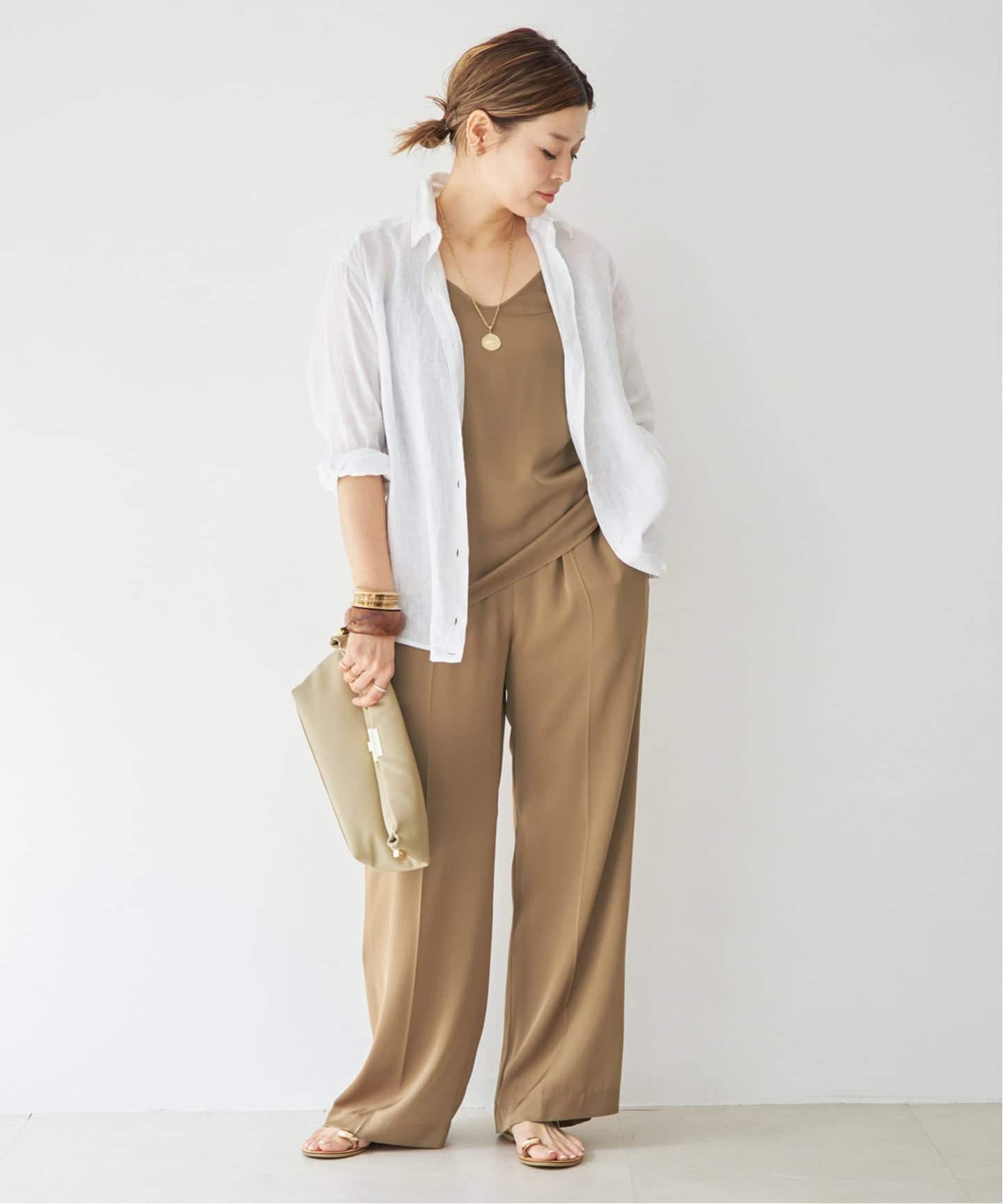 【新品】Deuxieme classe *SILK SATIN キャミソールAP 追加 SILK SATIN キャミソール（キャミソール）｜Deuxieme Classe