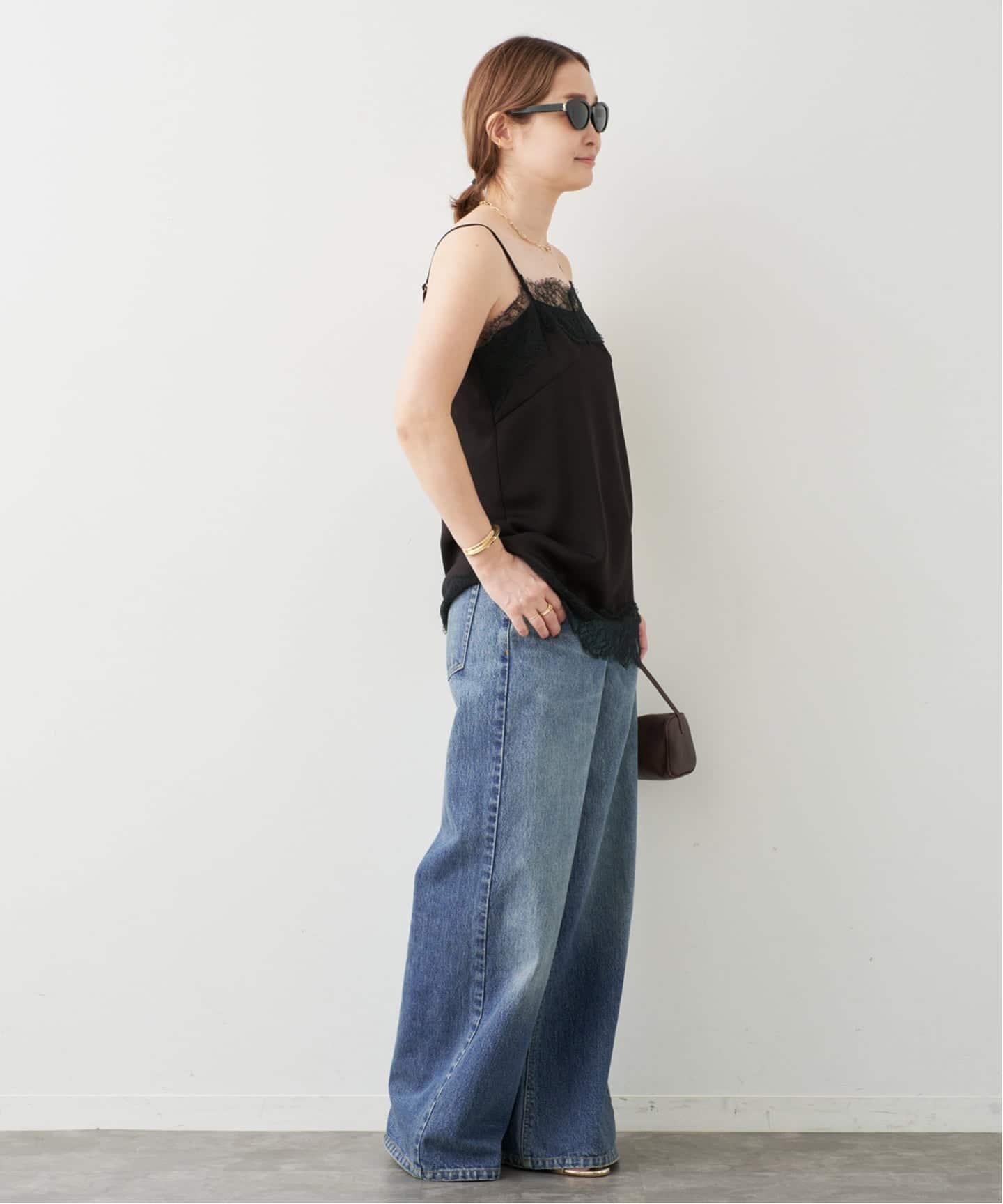 Deuxieme Classe Lace Trimmed キャミソール Lace Trimmed キャミソール 2（シャツ/ブラウス）｜Deuxieme Classe