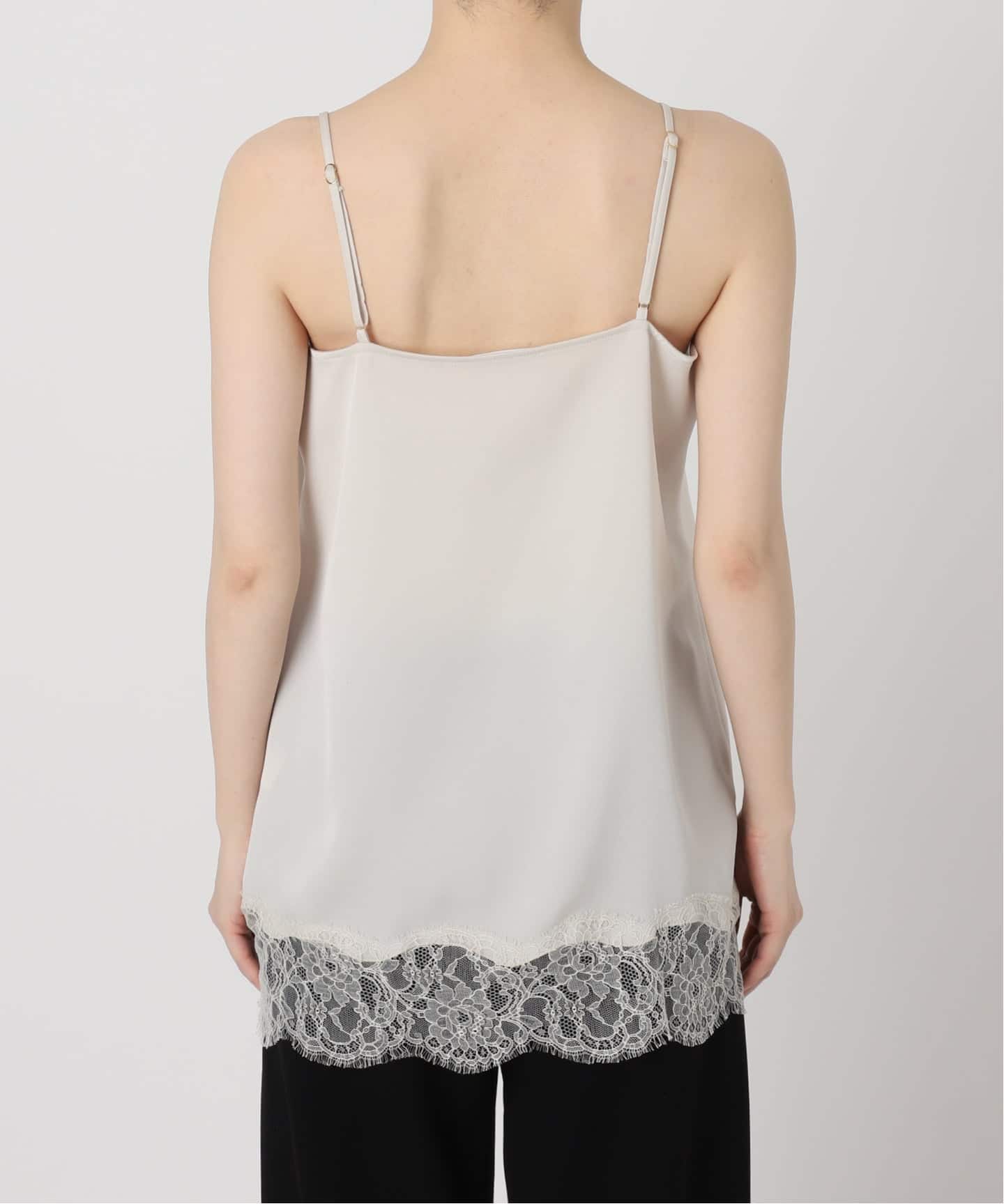 Deuxieme Classe Lace Trimmed キャミソール レース Lace Trimmed キャミソール 1（キャミソール）｜Deuxieme Classe