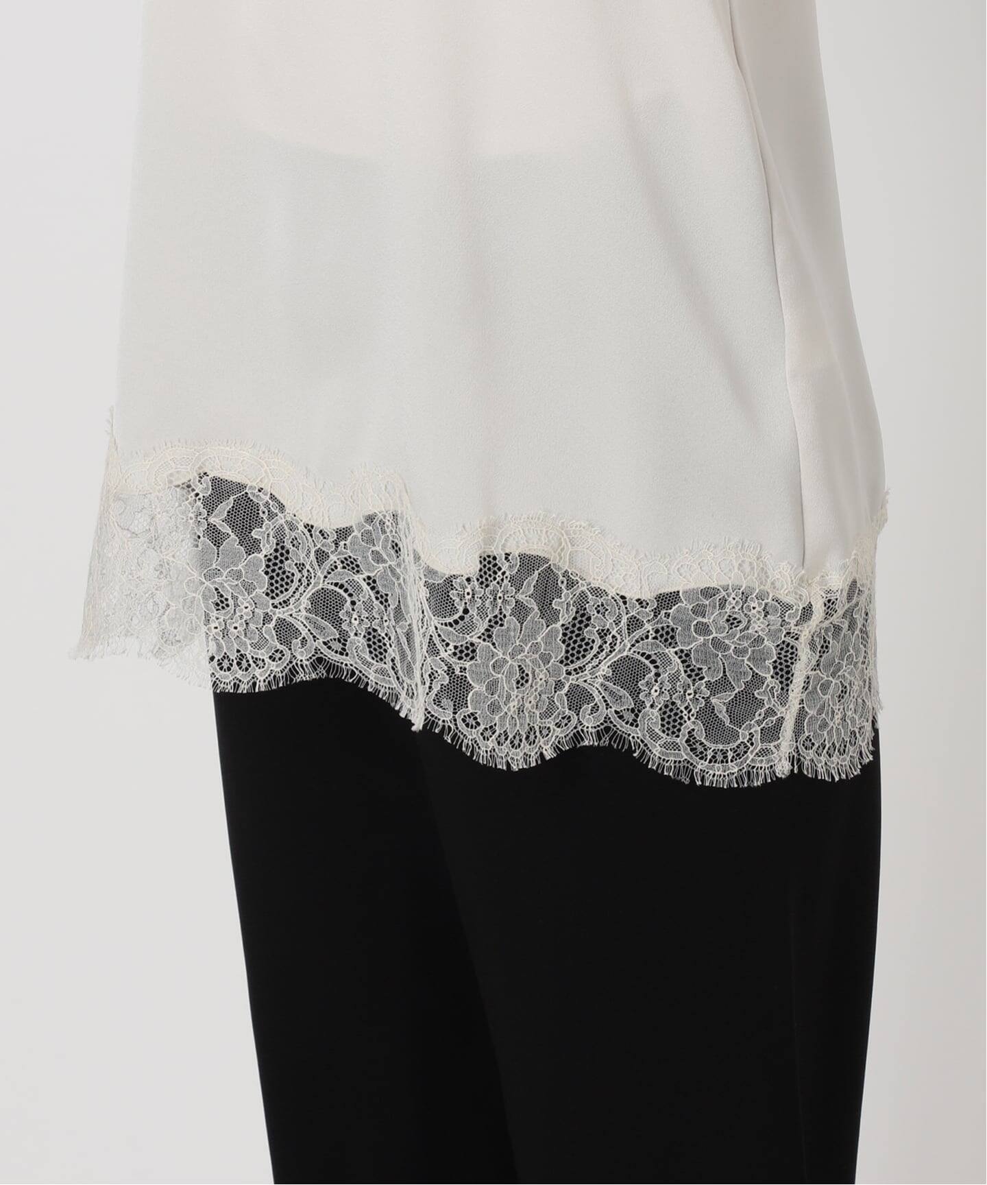 Deuxieme Classe Lace Trimmed キャミソール 1 Lace Trimmed キャミソール 1（キャミソール）｜Deuxieme Classe