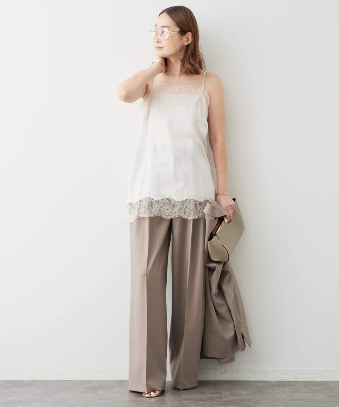 Lace Trimmed キャミソール 1（キャミソール）｜Deuxieme Classe