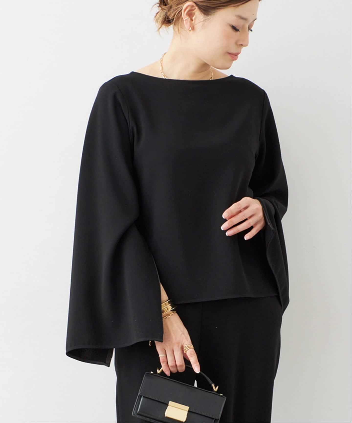 Sofia ジップスリーブ ブラウス（シャツ／ブラウス）｜Deuxieme Classe