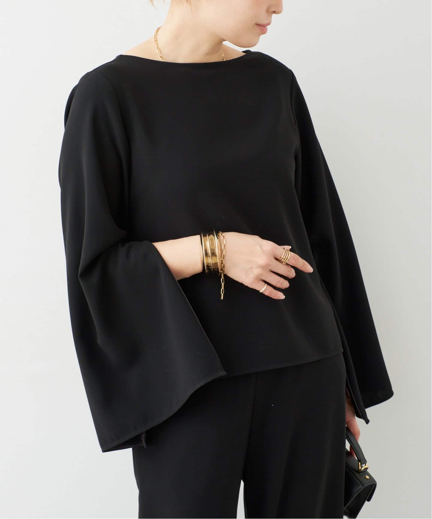 Sofia ジップスリーブ ブラウス（シャツ／ブラウス）｜Deuxieme Classe