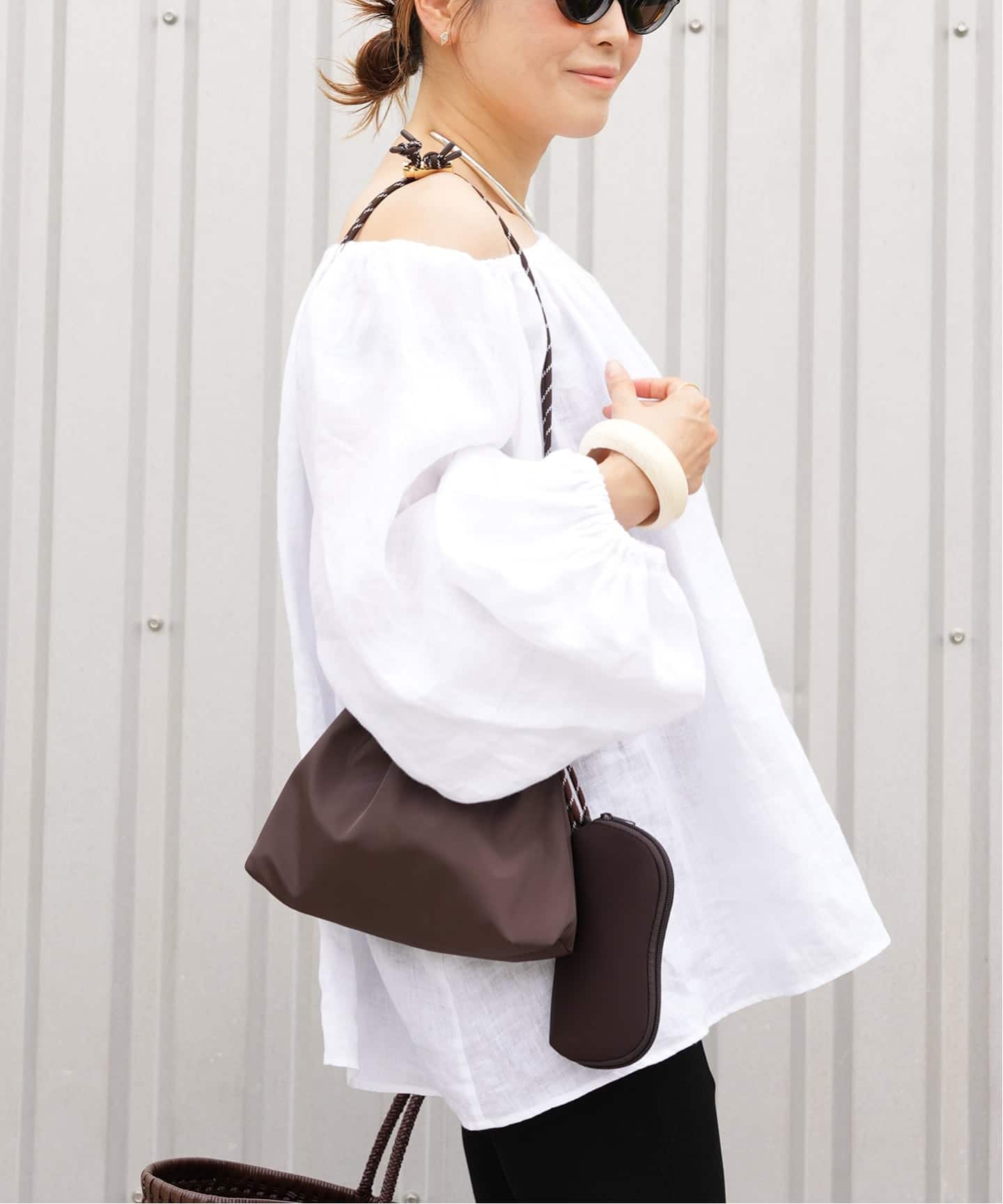 linenブラウスブラックぽんた様 LIBECO Linen ブラウス（シャツ／ブラウス）｜Deuxieme Classe
