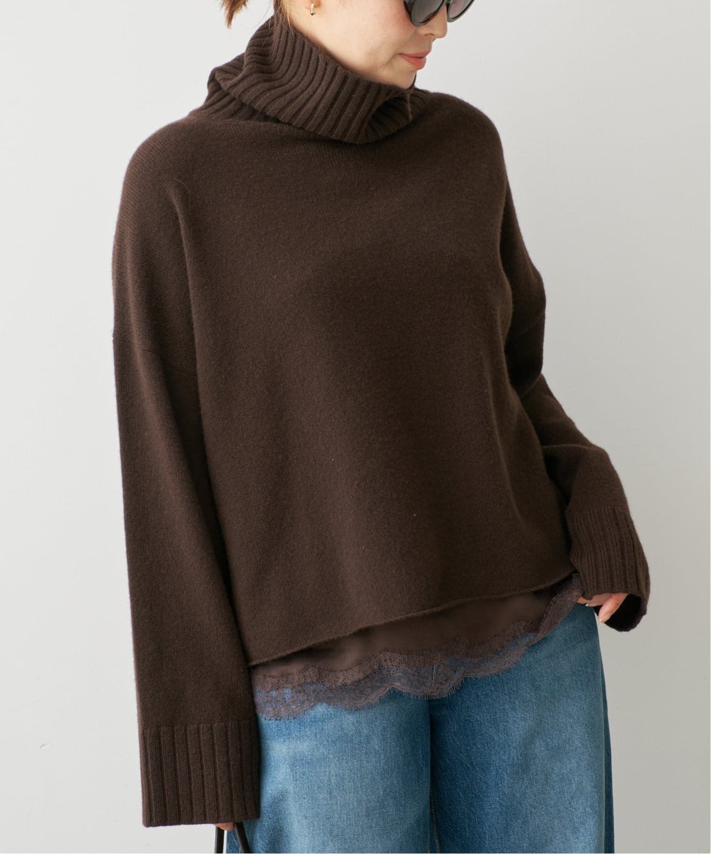 Deuxieme ClasseLace Trimmed キャミソール ナチュラル Lace Trimmed キャミソール 2（キャミソール）｜Deuxieme Classe
