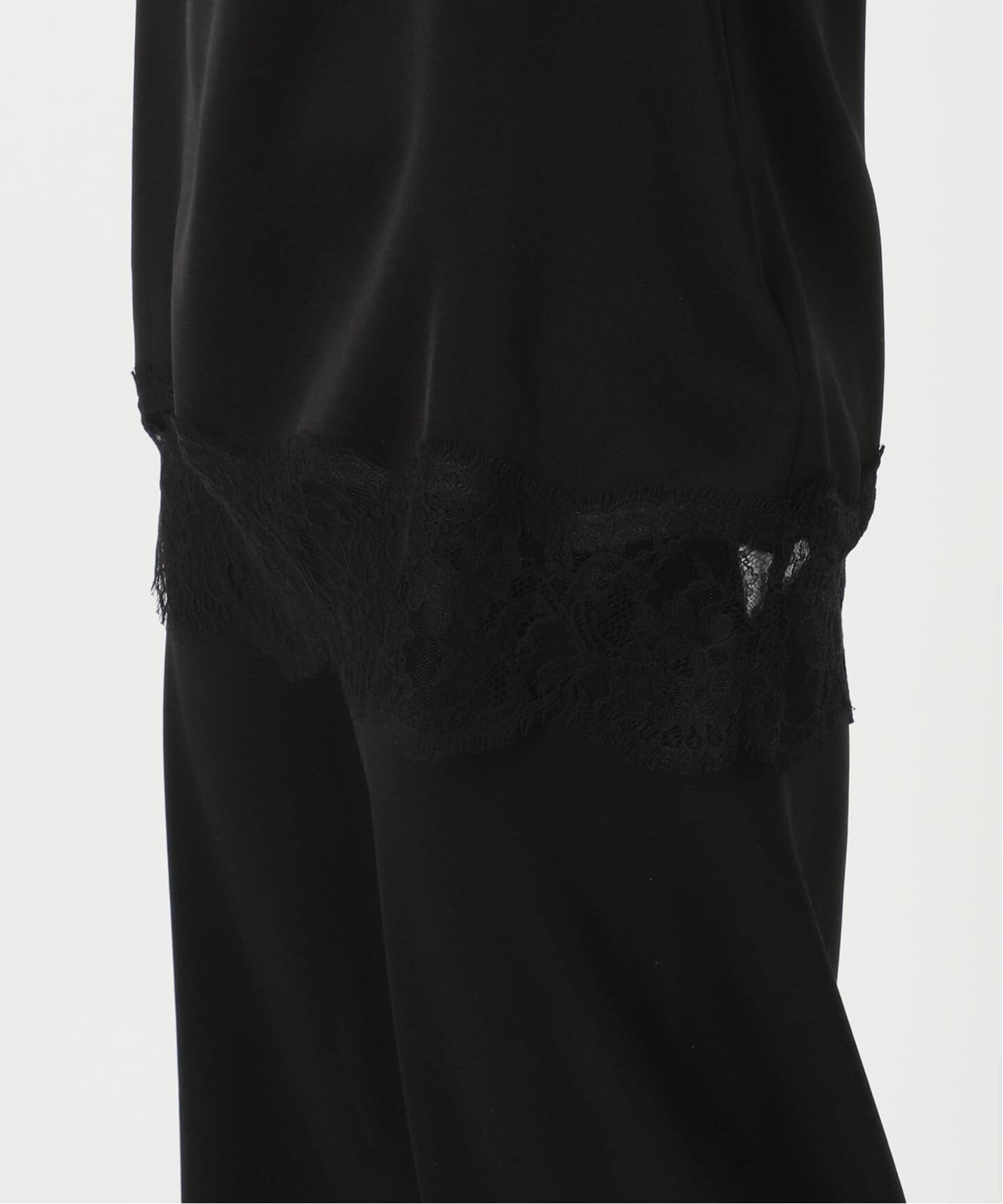 Deuxieme Classe Lace Trimmed キャミソール ブラック Lace Trimmed キャミソール 1（キャミソール）｜Deuxieme Classe