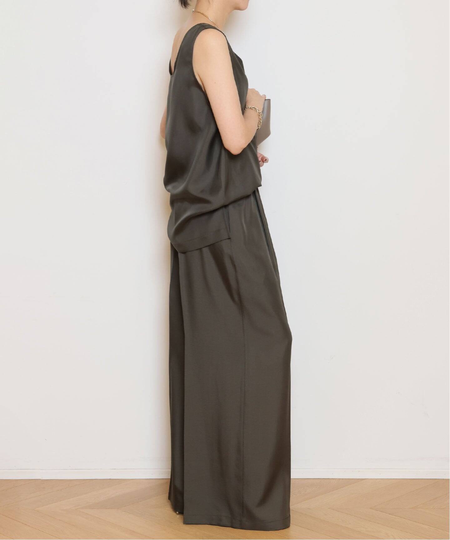 Raspail/ラスパイユ】SILK SLEEVELESS ブラウス（シャツ／ブラウス
