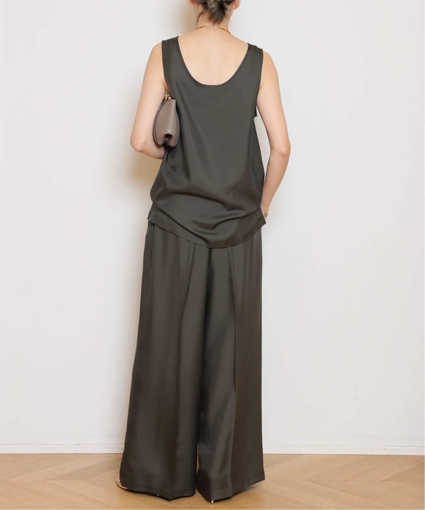 Raspail/ラスパイユ】SILK SLEEVELESS ブラウス（シャツ／ブラウス