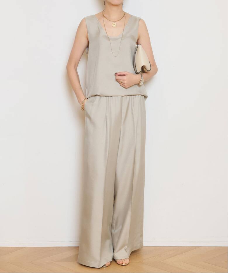 Raspail/ラスパイユ】SILK SLEEVELESS ブラウス（シャツ／ブラウス 