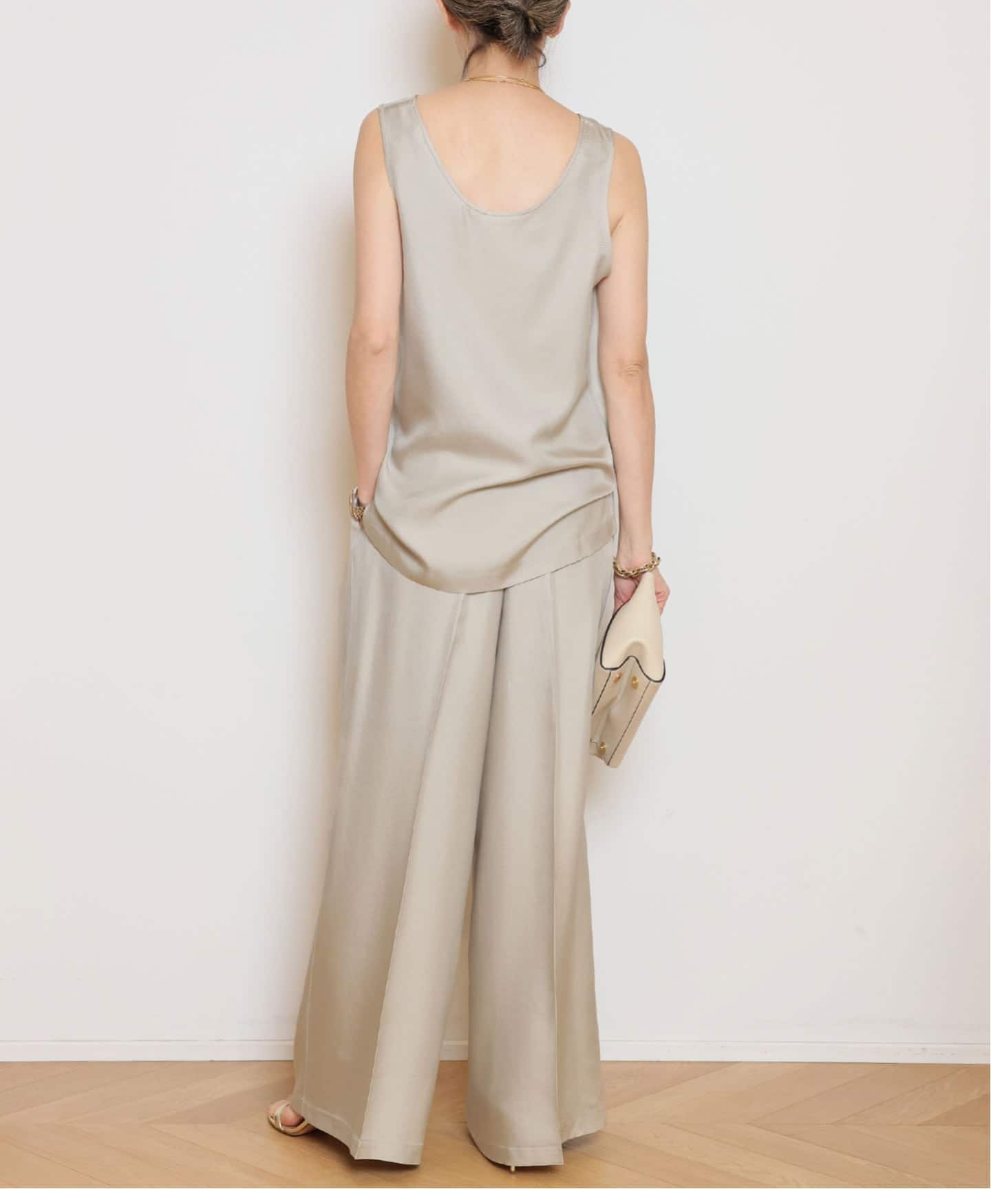 Raspail/ラスパイユ】SILK SLEEVELESS ブラウス（シャツ／ブラウス