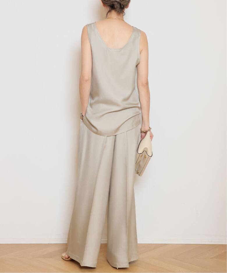 Raspail/ラスパイユ】SILK SLEEVELESS ブラウス（シャツ／ブラウス 