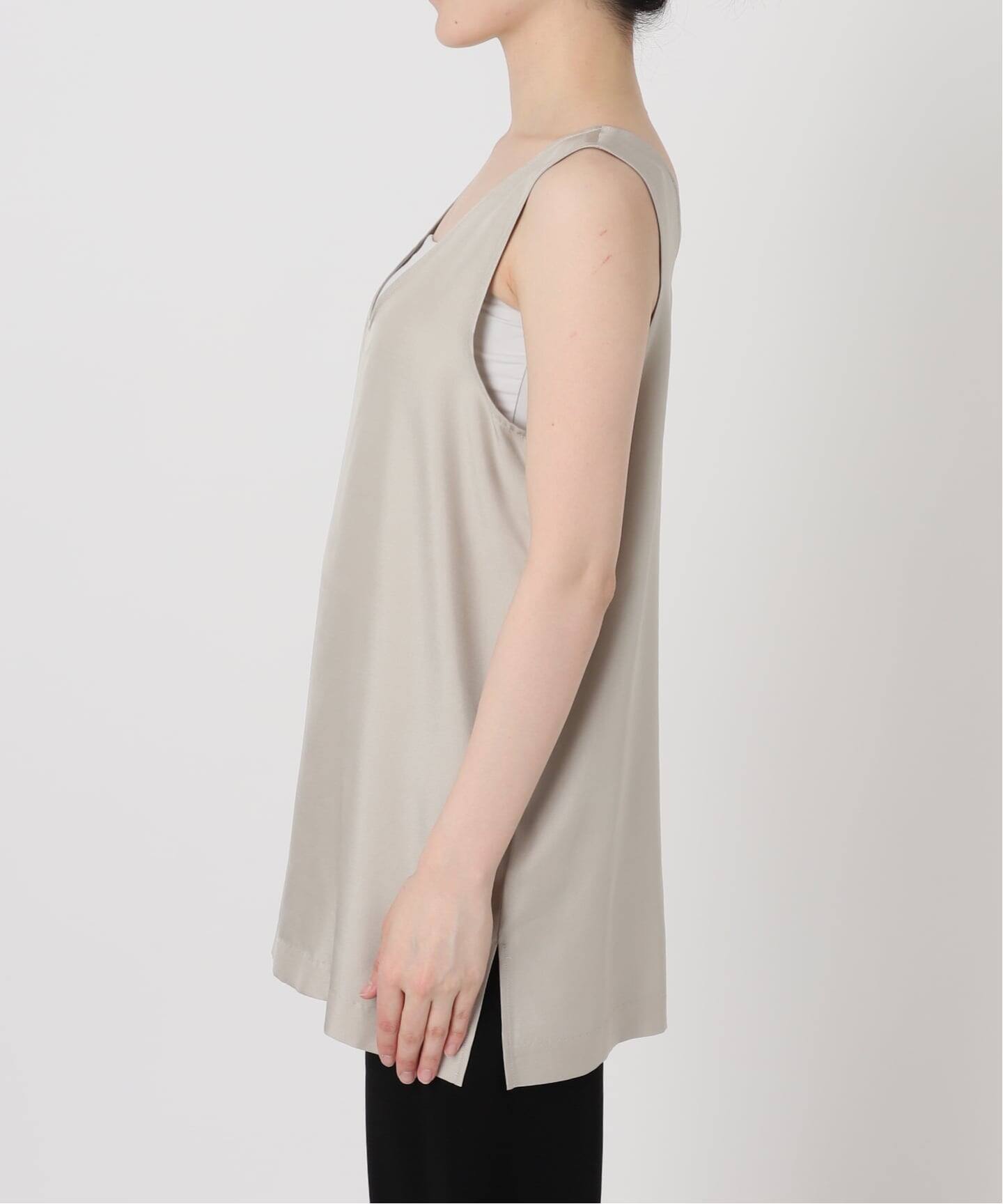 Raspail/ラスパイユ】SILK SLEEVELESS ブラウス（シャツ／ブラウス