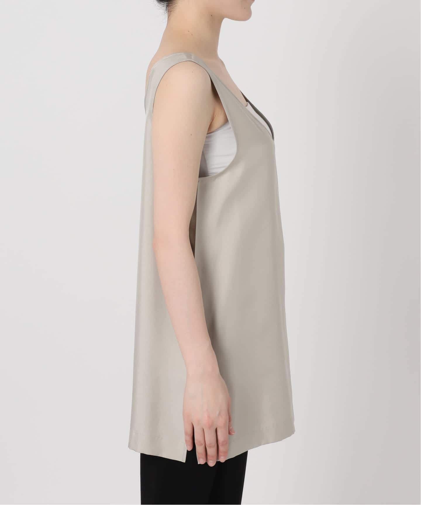 Raspail/ラスパイユ】SILK SLEEVELESS ブラウス（シャツ／ブラウス