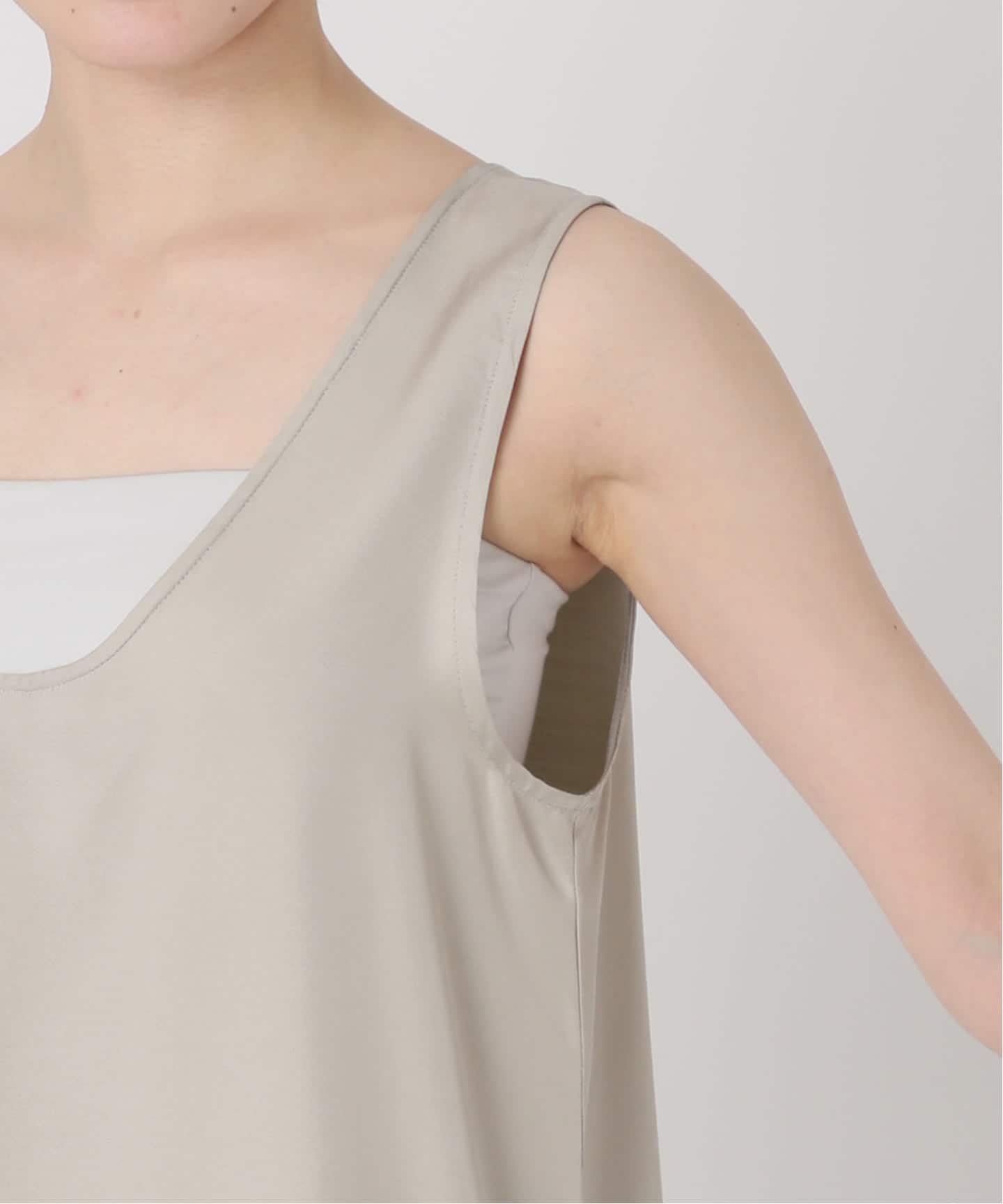 Raspail/ラスパイユ】SILK SLEEVELESS ブラウス（シャツ／ブラウス