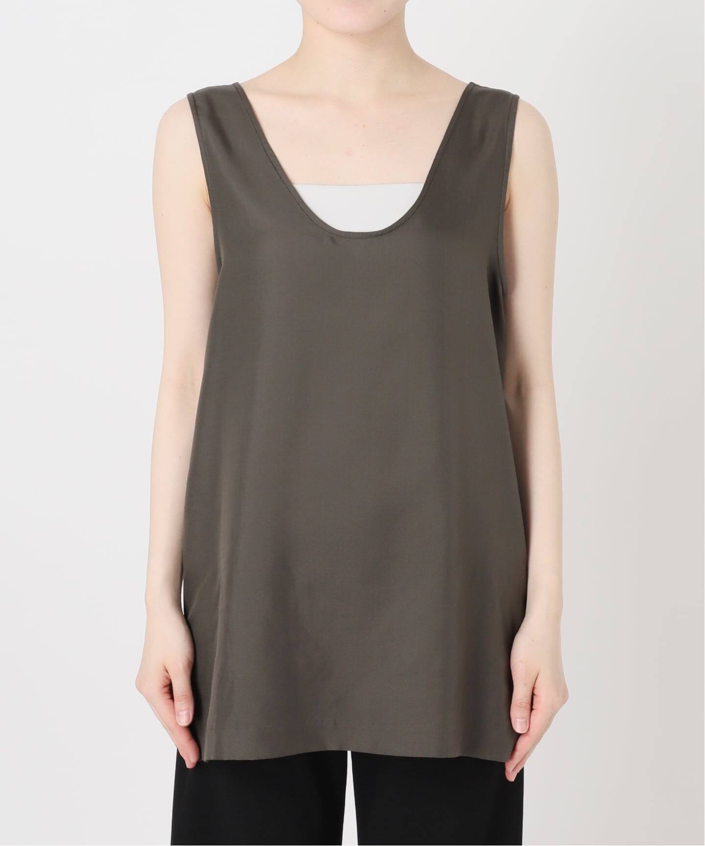 Raspail/ラスパイユ】SILK SLEEVELESS ブラウス（シャツ／ブラウス