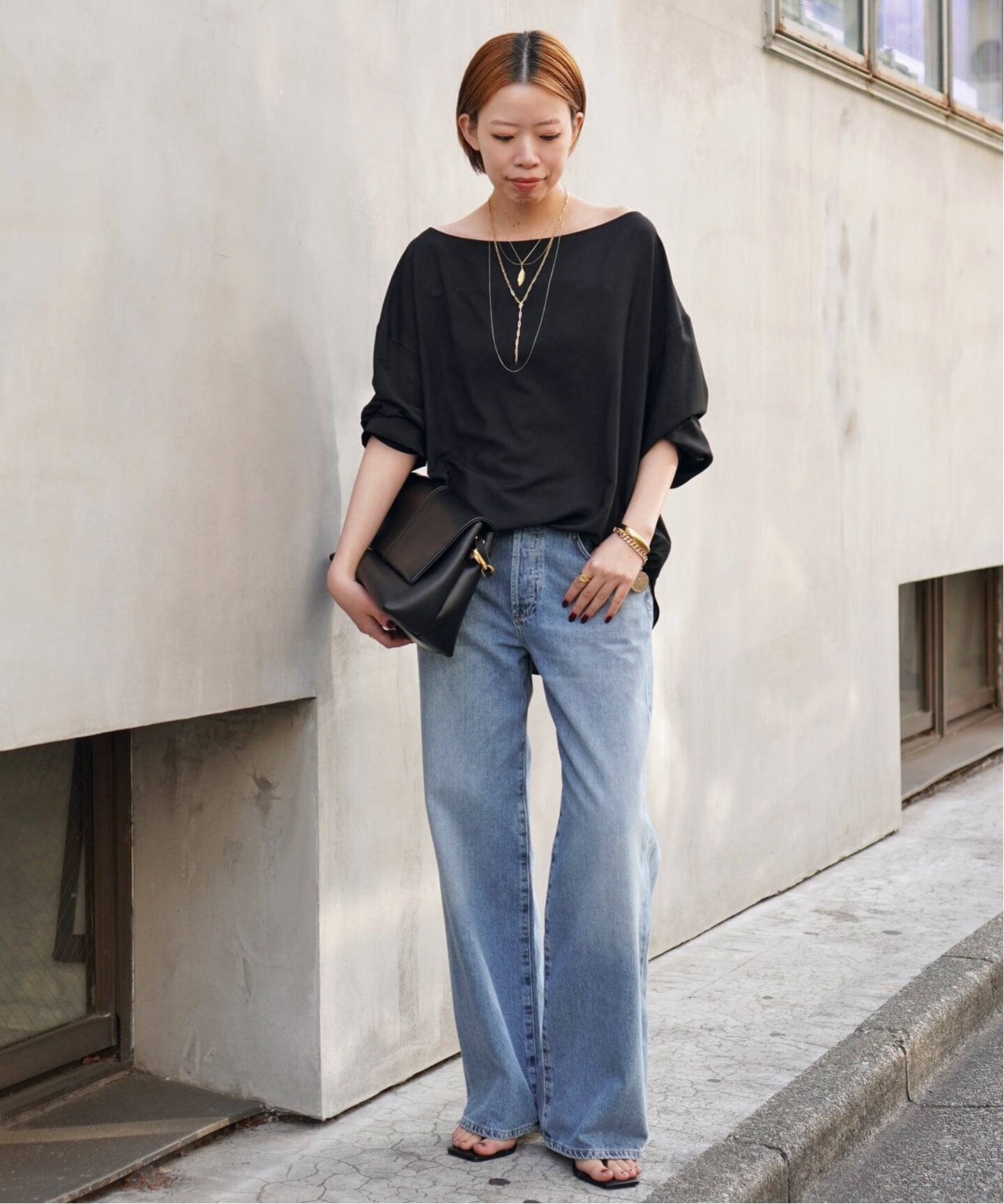 AP STUDIO - 新品未使用タグ付 ☆ AP STUDIO ☆ 2way オーバーTシャツ 2WAY プルオーバー（シャツ／ブラウス）｜AP STUDIO（エーピー