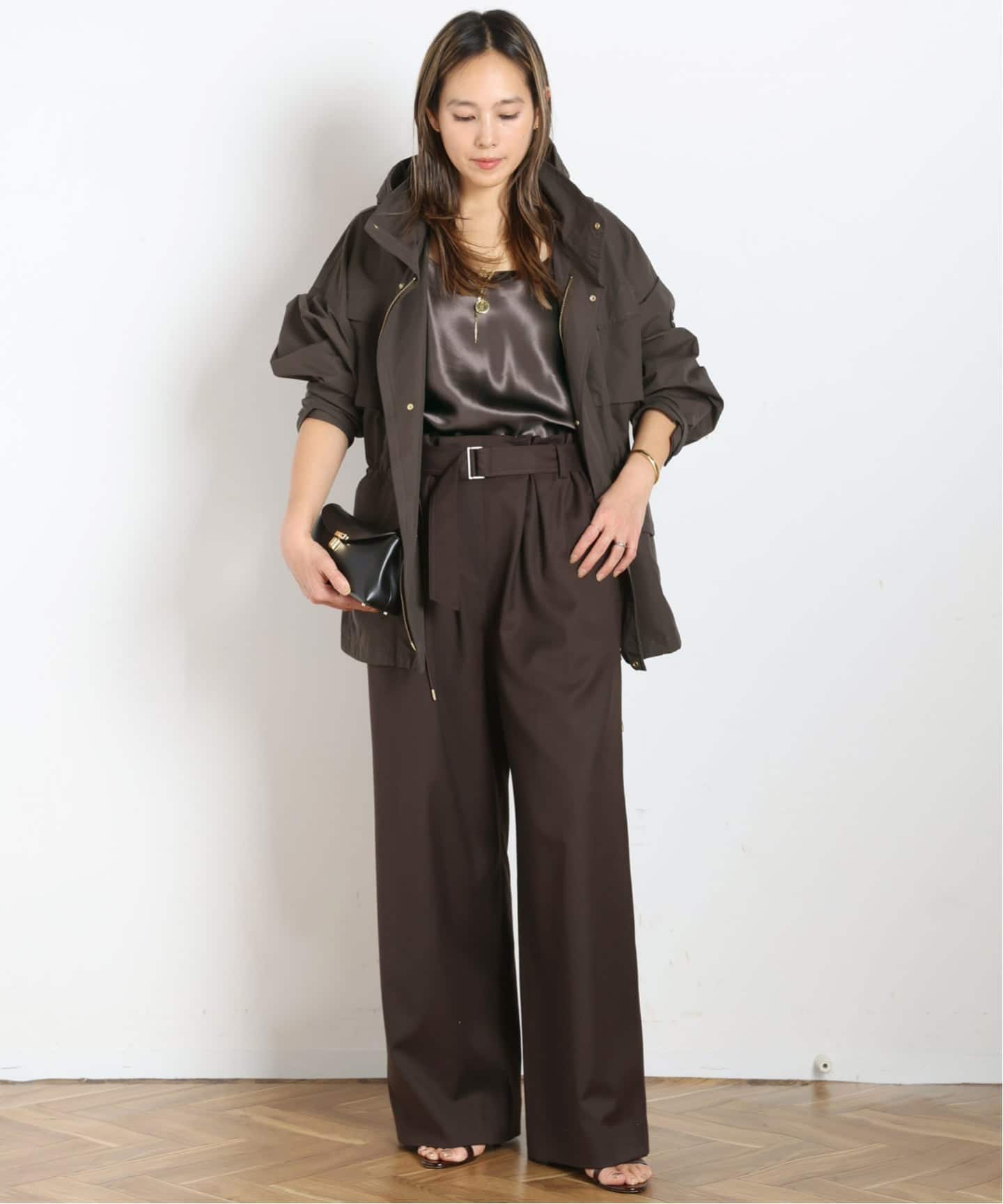 サテンキャミソール（シャツ／ブラウス）｜AP STUDIO（エーピー