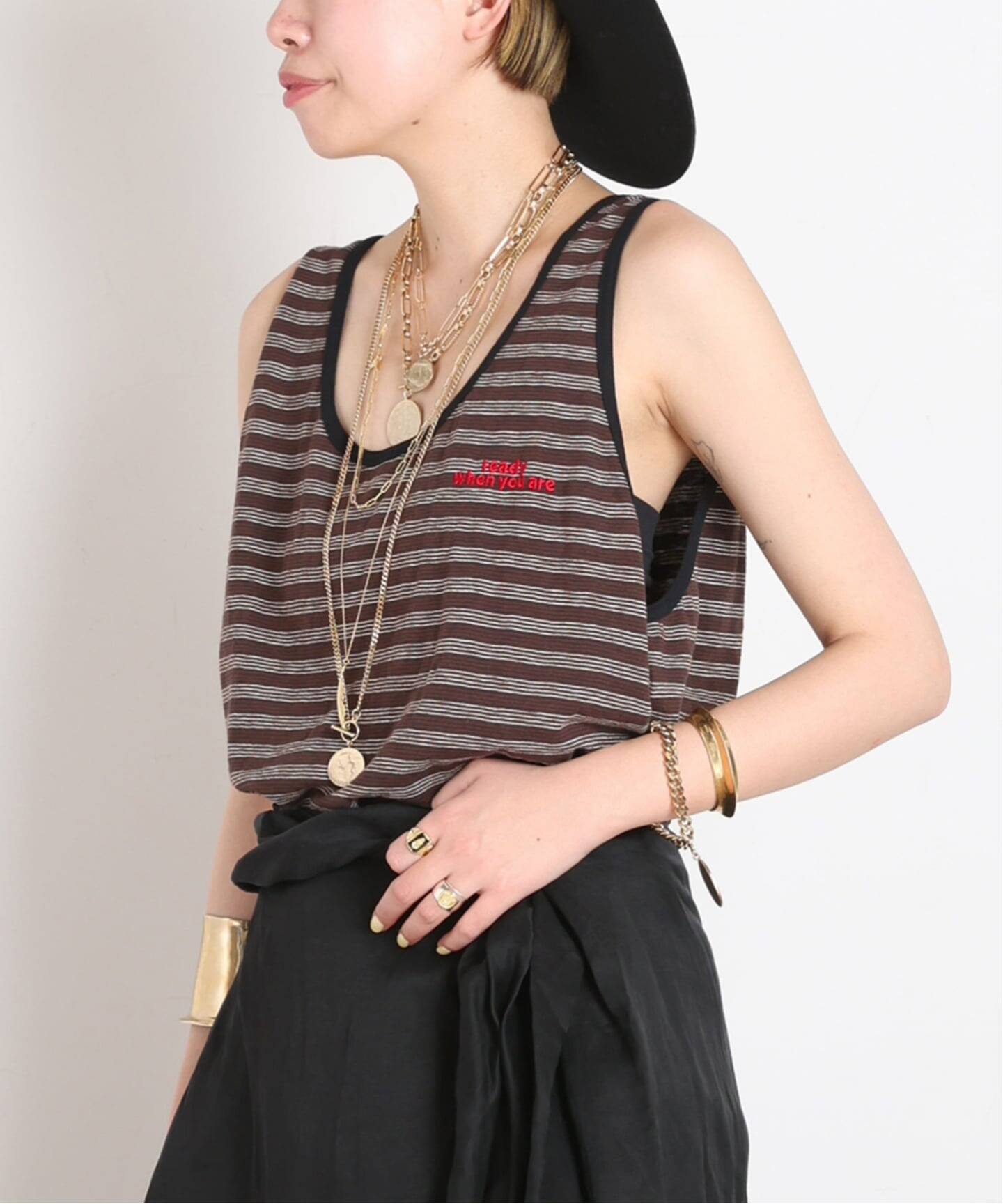 PROVOKE/プロヴォーク】loose tank top（タンクトップ）｜AP STUDIO 