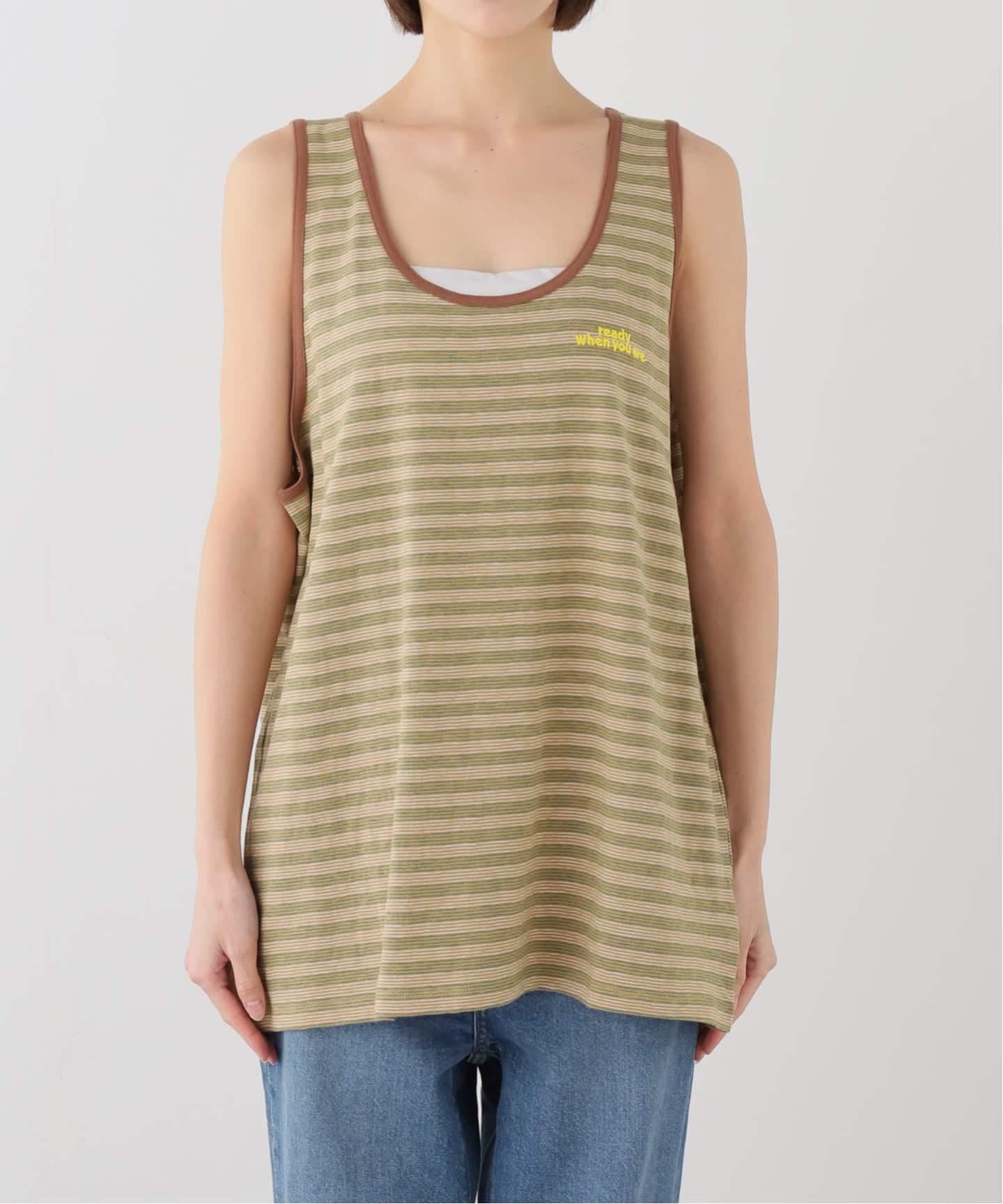 PROVOKE/プロヴォーク】loose tank top（タンクトップ）｜AP STUDIO