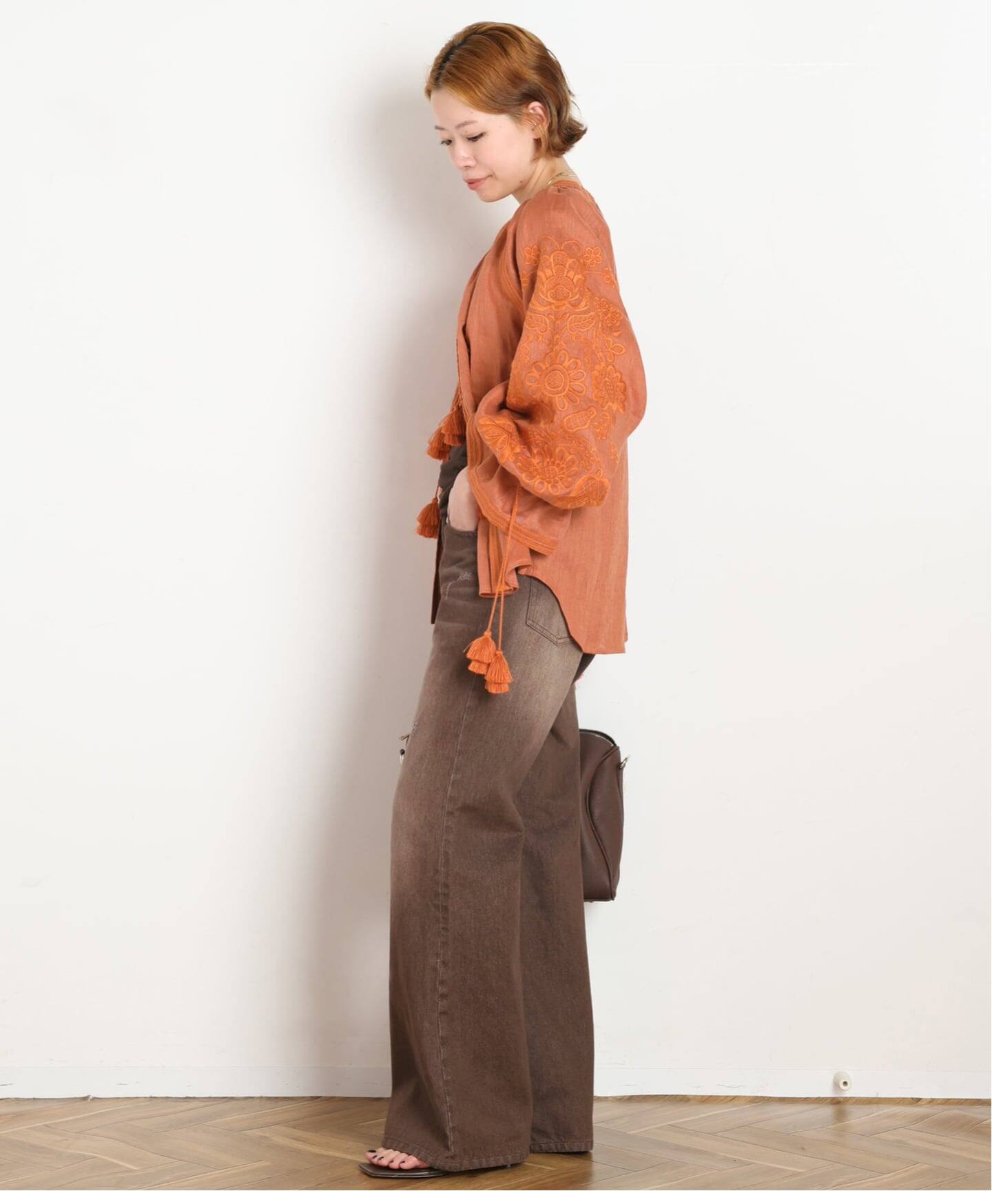 ANNABO/アンナボ】Pixel Rose Blouse（シャツ／ブラウス）｜AP STUDIO