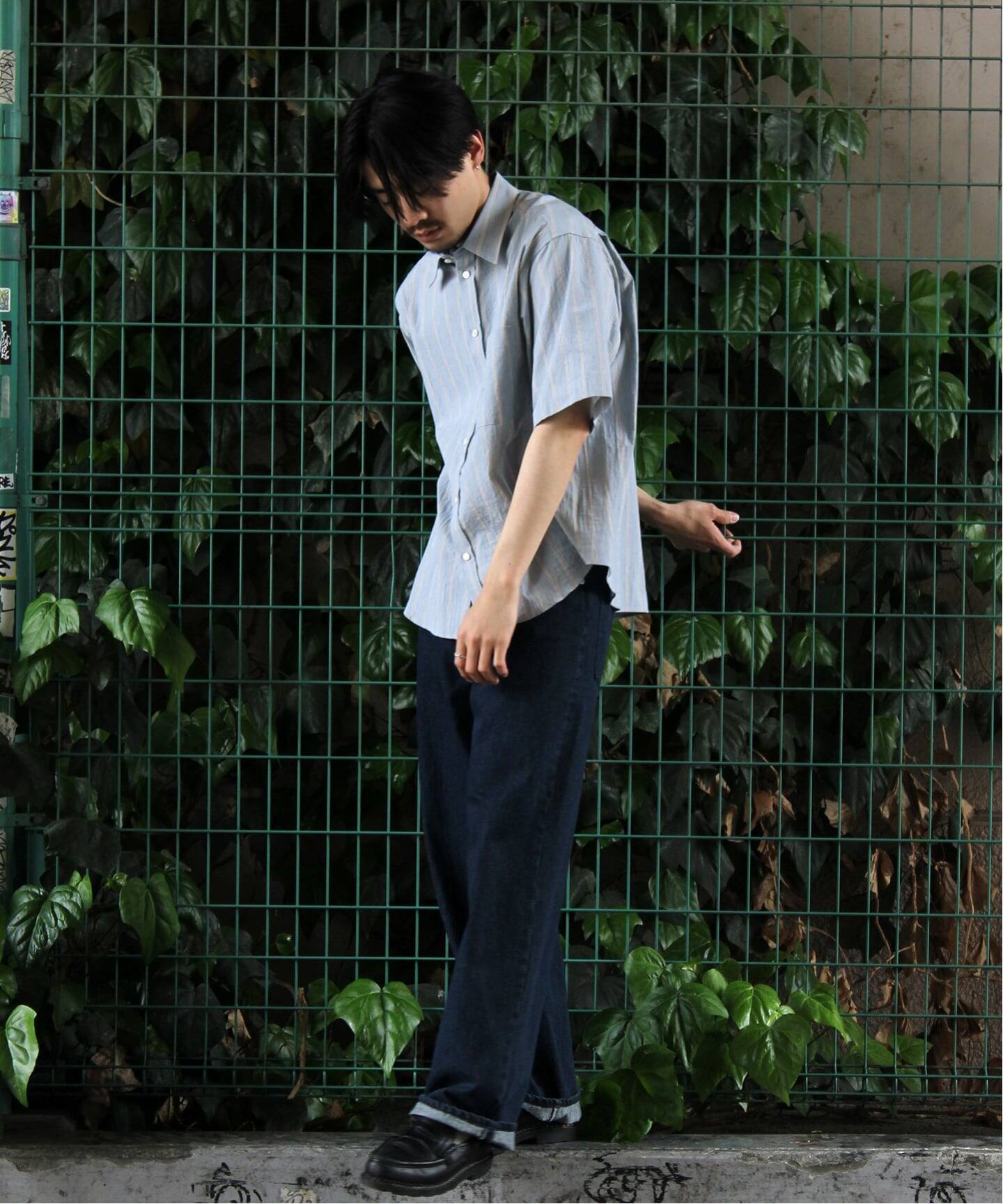 NAMELESSNESS / ネームレスネス COTTON SHORT SLEEVE SHIRT（シャツ