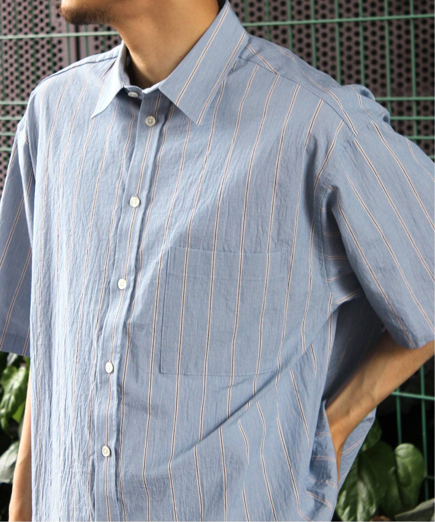 NAMELESSNESS / ネームレスネス COTTON SHORT SLEEVE SHIRT（シャツ