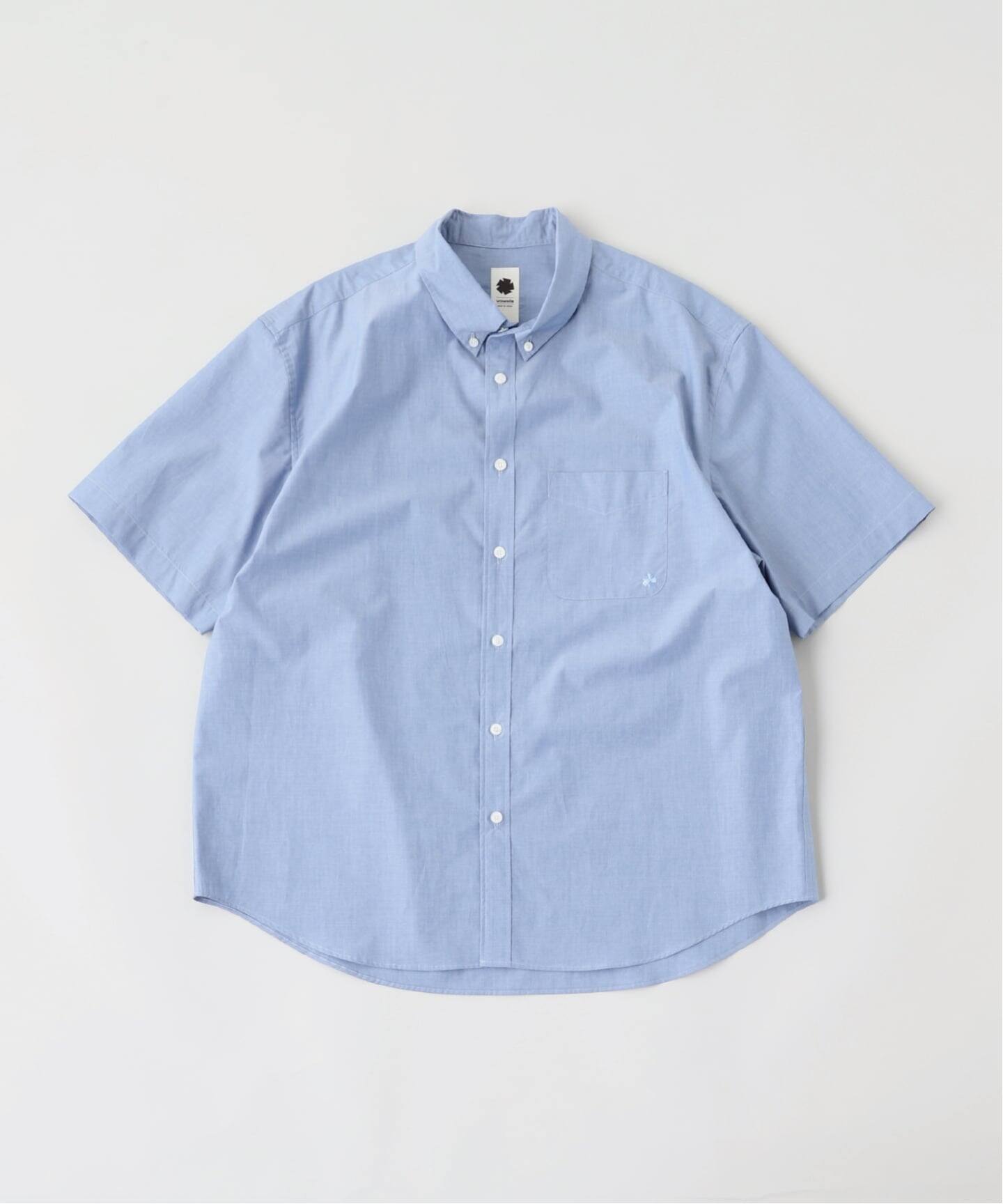 vowels / バウルズ S/S BUTTON DOWN SHIRT（シャツ／ブラウス）｜WISM