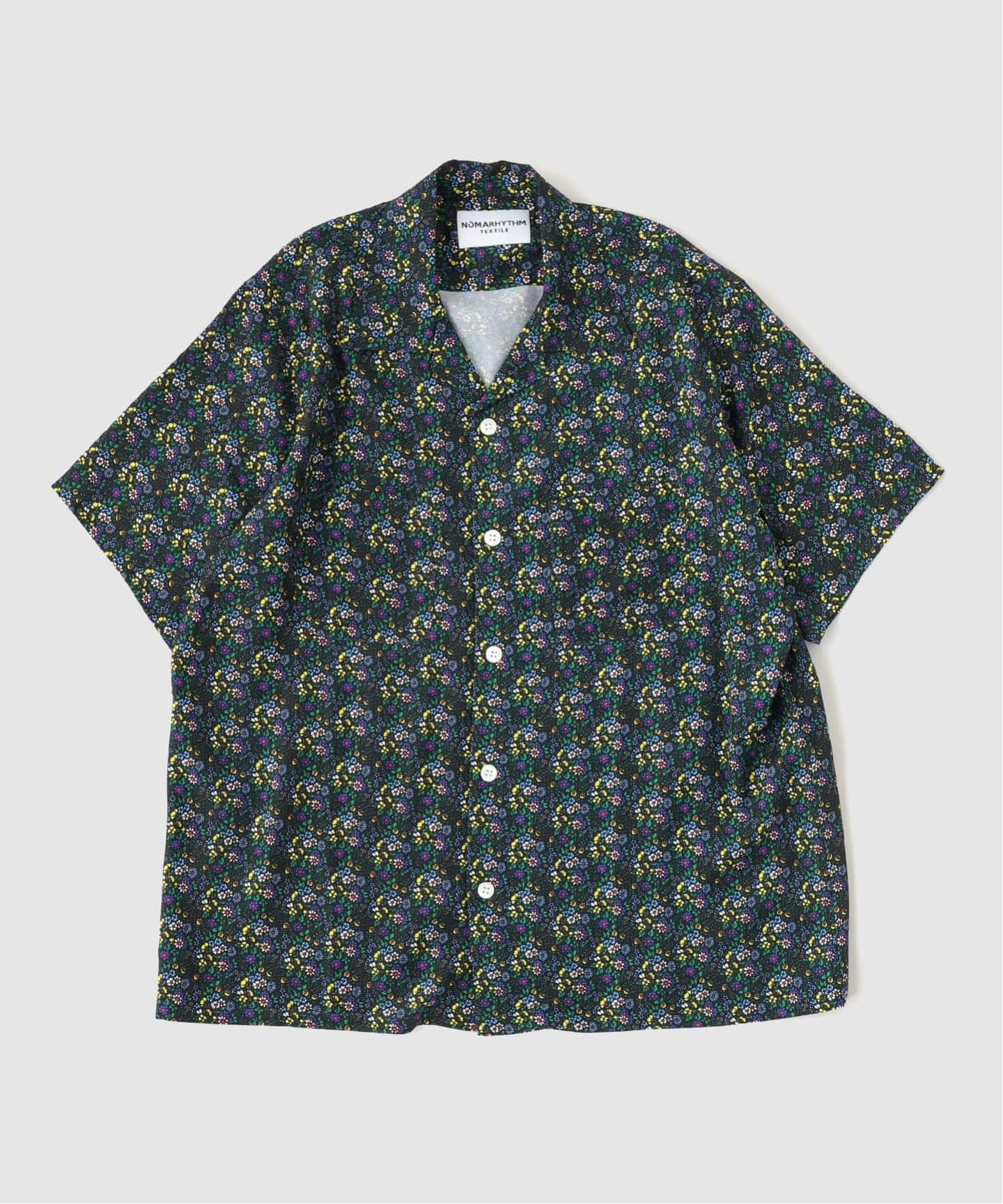 シャツ/ブラウス(半袖/袖なし) FLOWER SHIRT NOMARHYTHM / ノーマリズム Small Flower Summer Shirt（シャツ